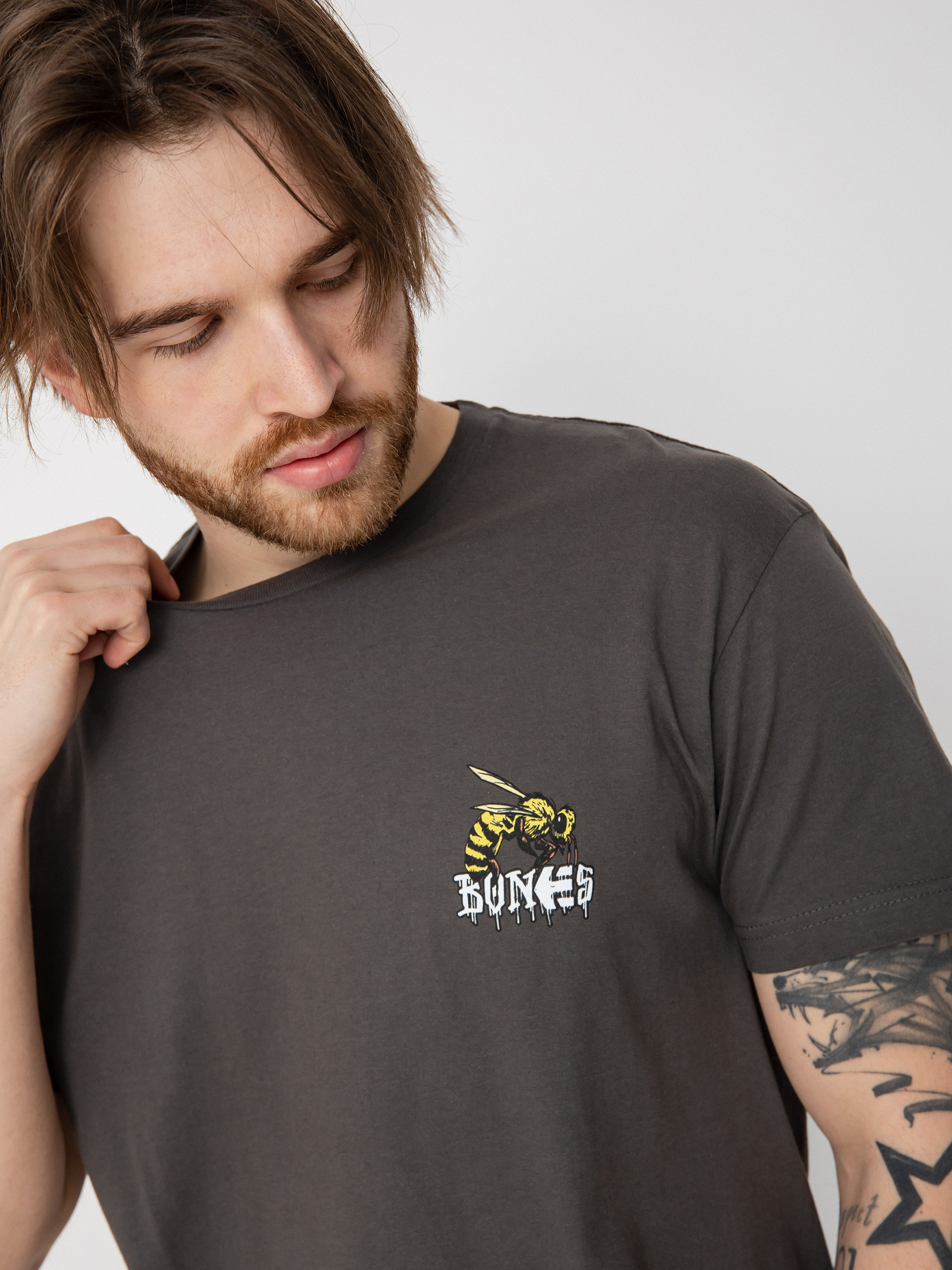 T-shirt Etnies Bones Mcclung (charcoal)