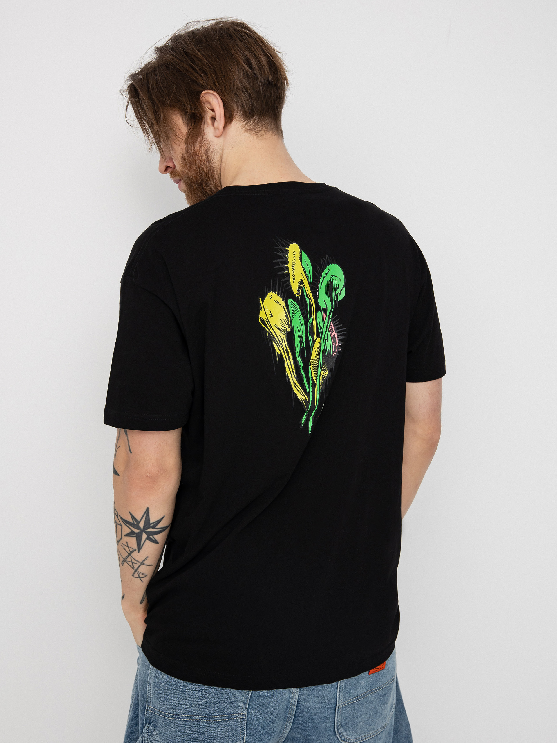 T-shirt Etnies Bones Berger (worn black)
