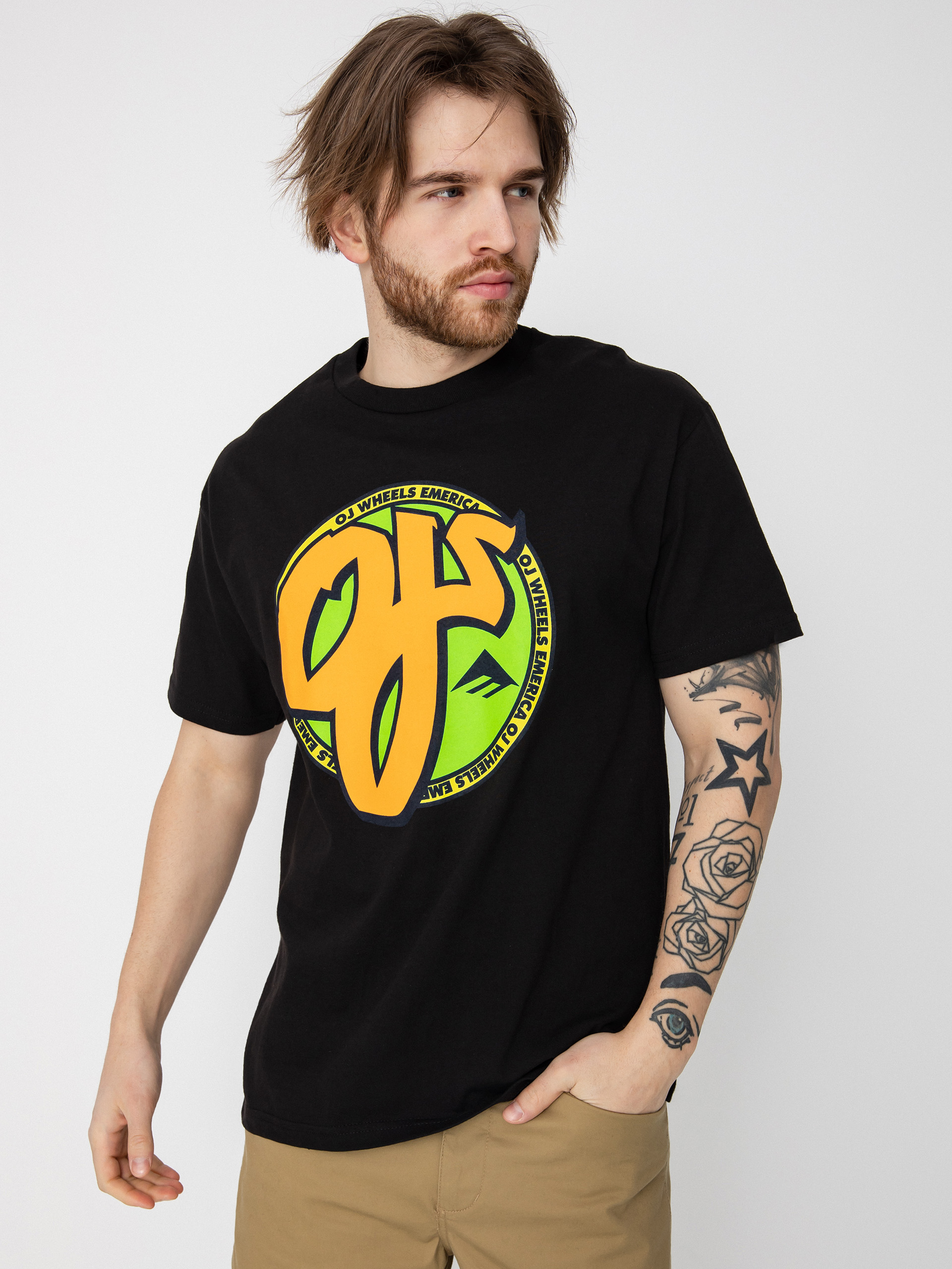 T-shirt Emerica Oj Circle (black)