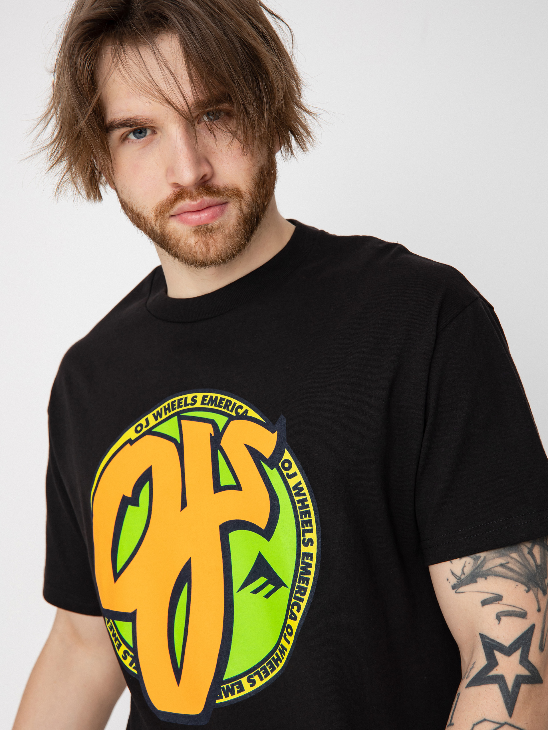 T-shirt Emerica Oj Circle (black)