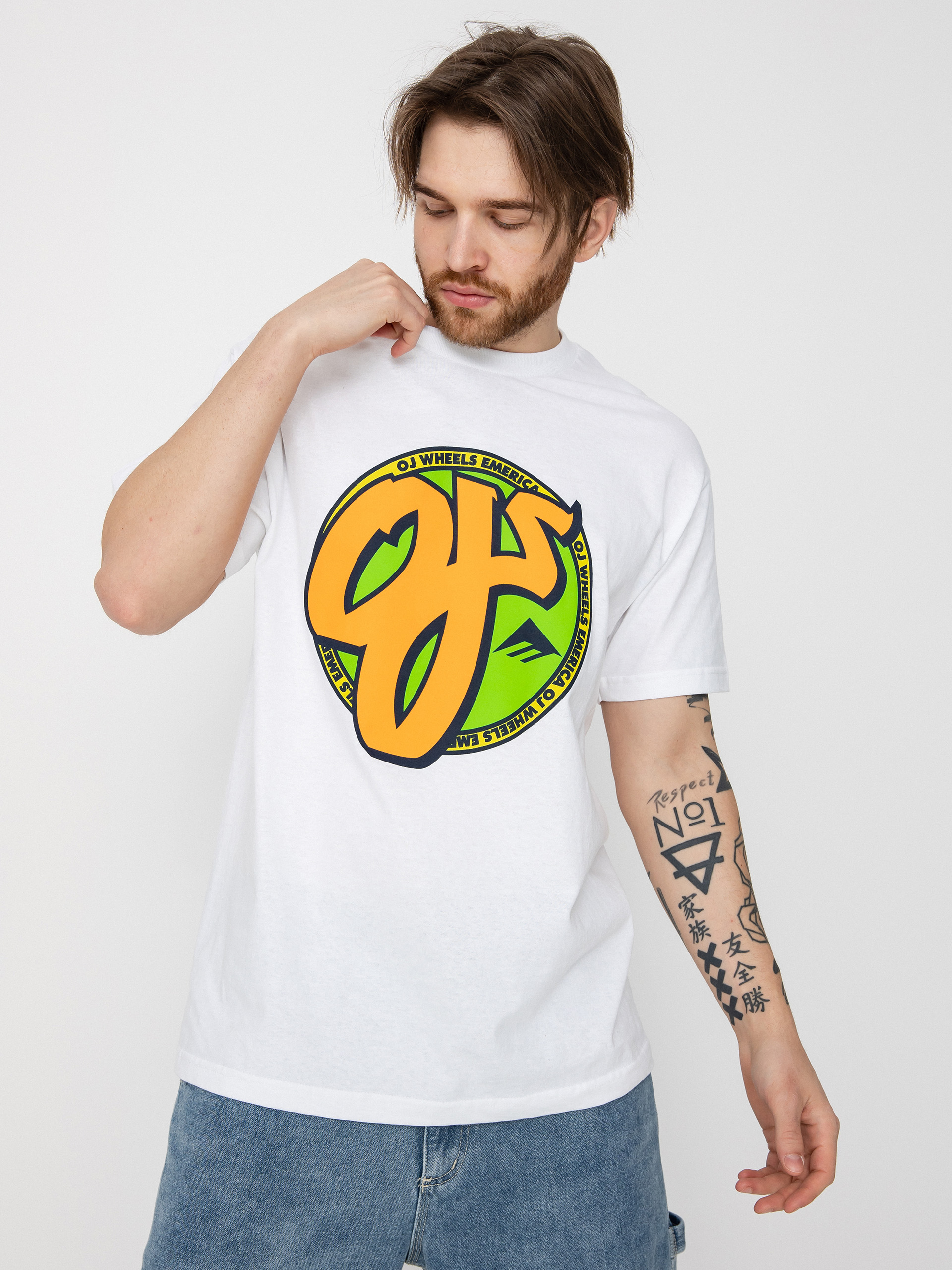 T-shirt Emerica Oj Circle (white)