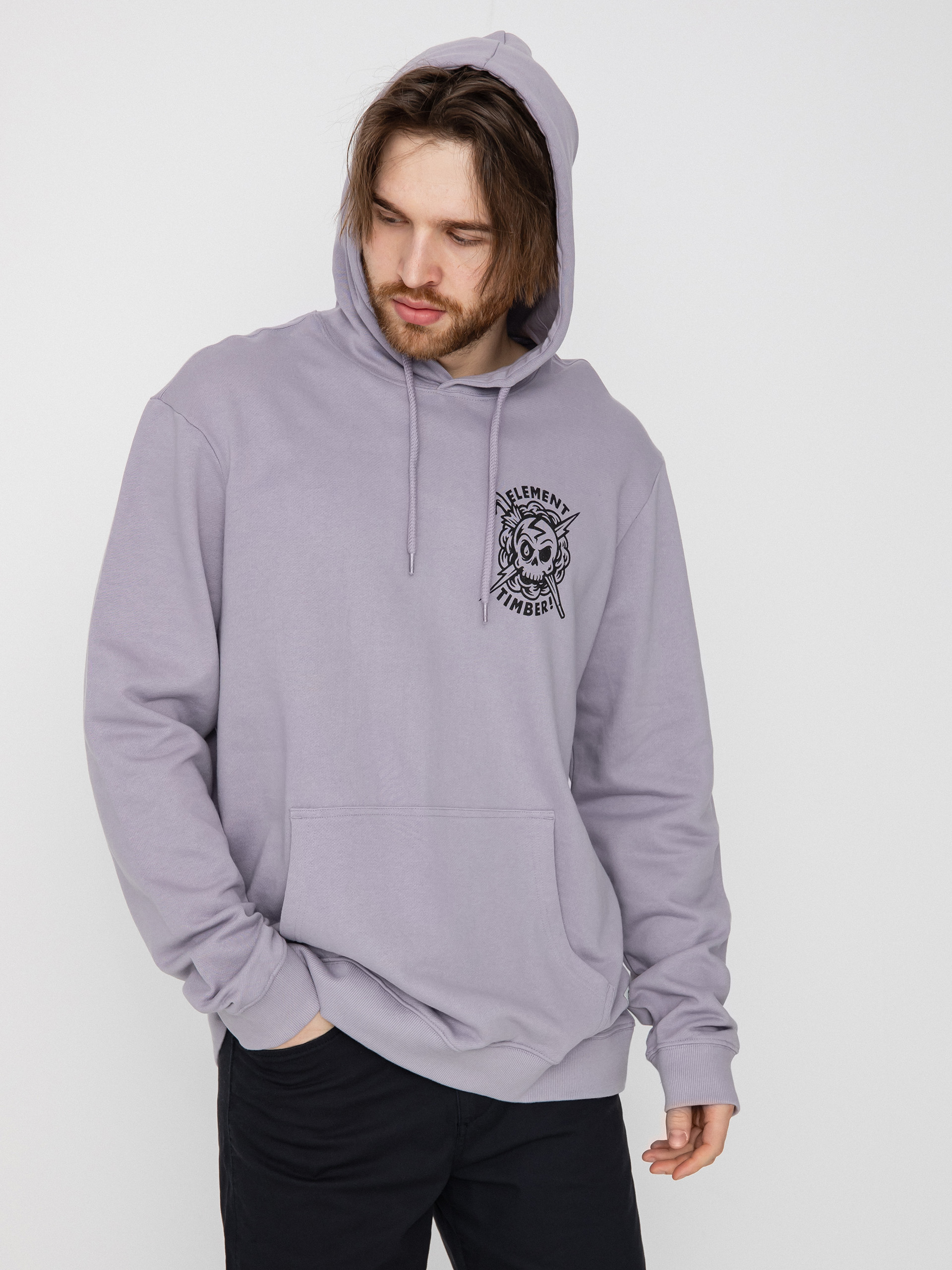 Bluza z kapturem Element Passenger HD (lavender gray)