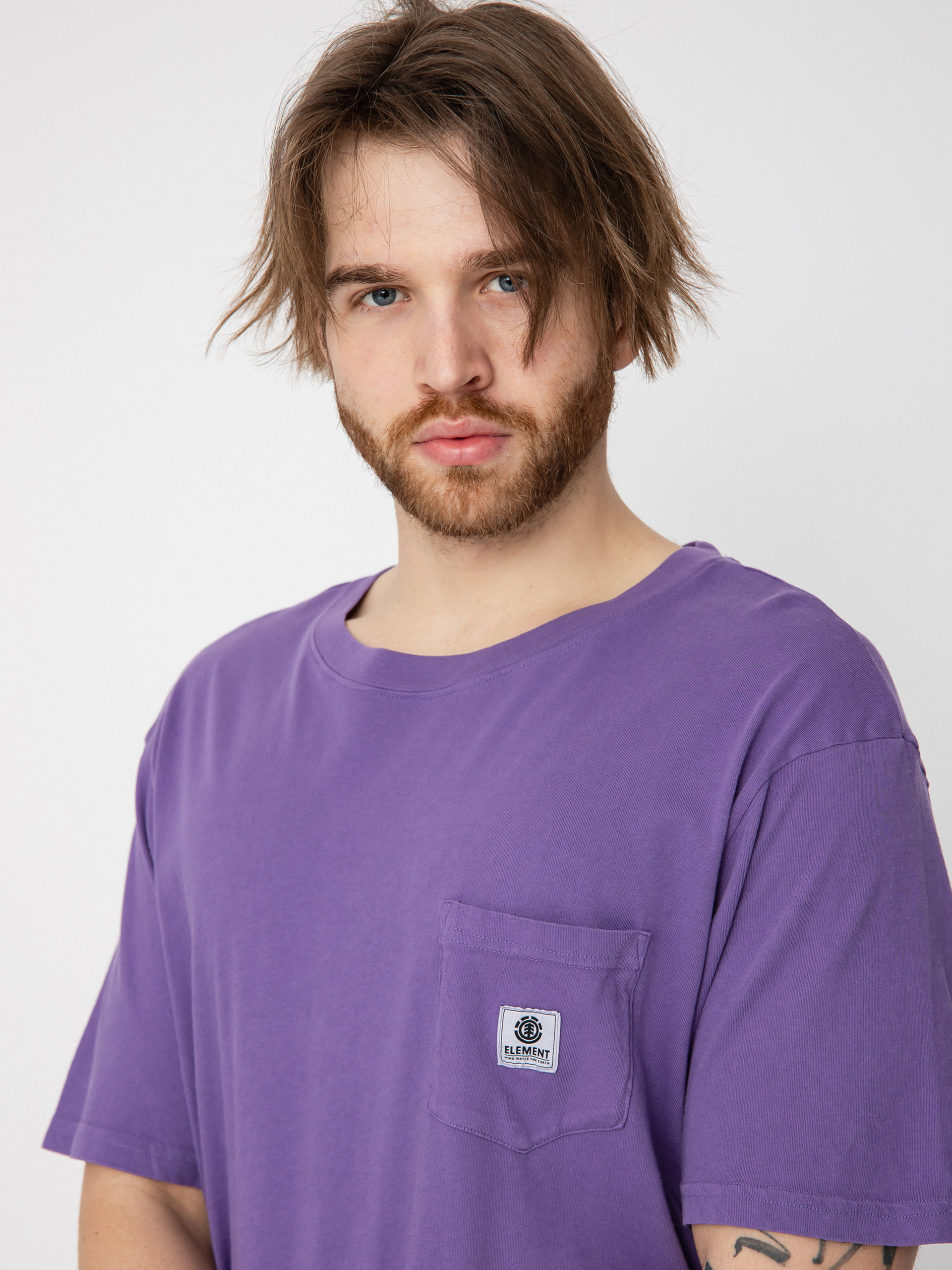 T-shirt Element Basic Pocket Pigment (passion flower)