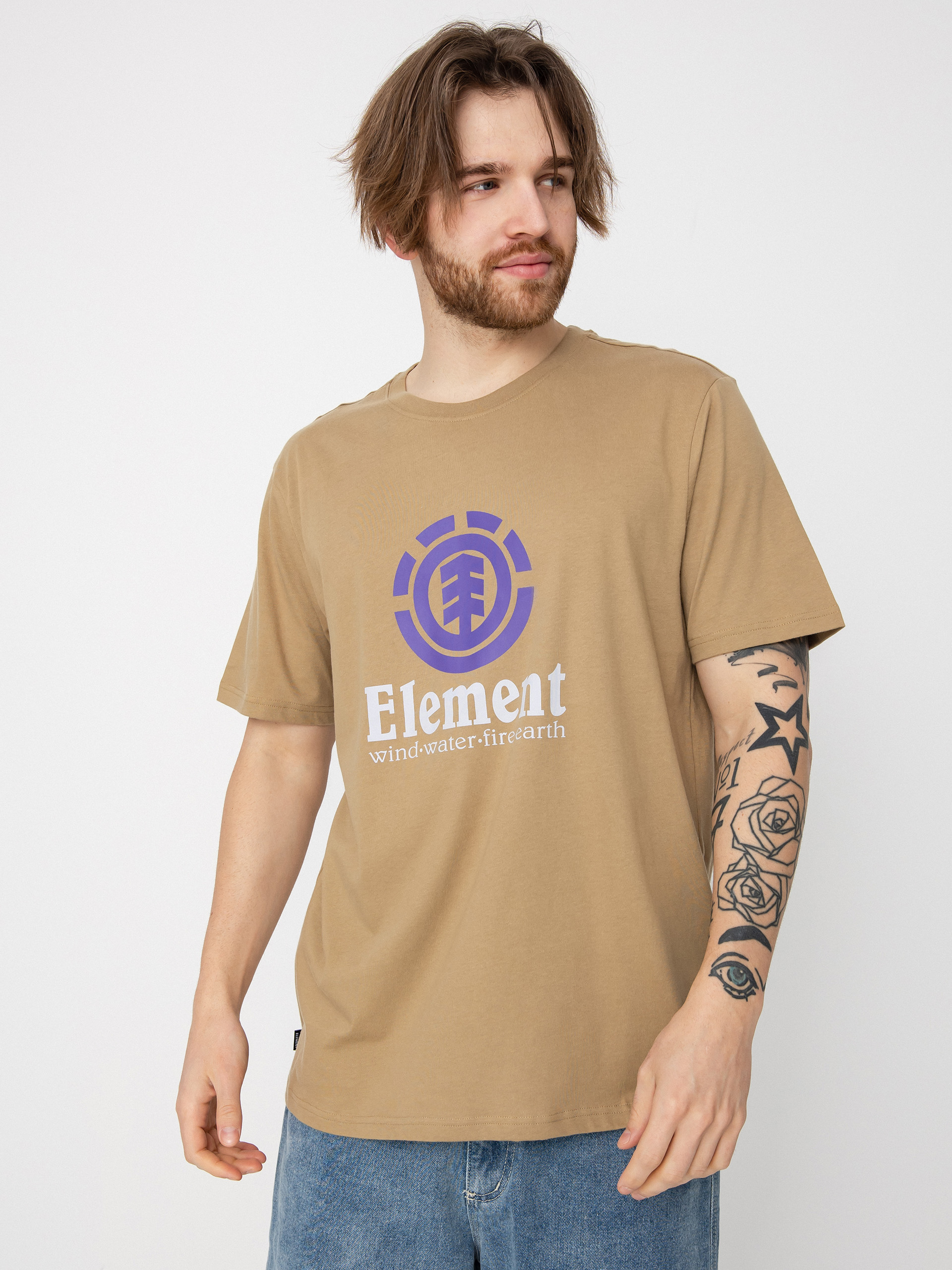 T-shirt Element Vertical (khaki)