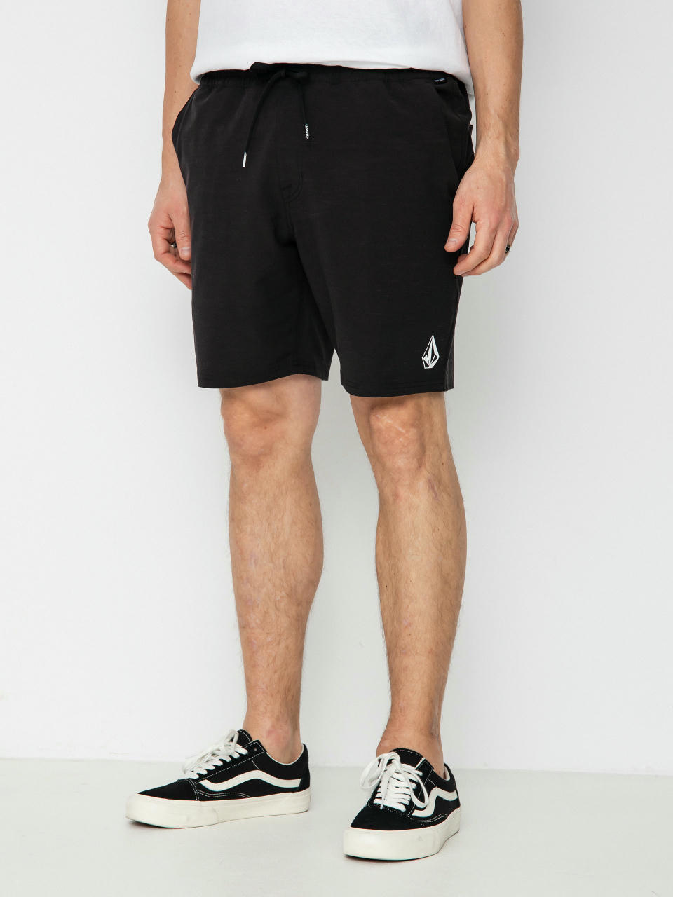 Szorty Volcom Understoned Hybrid 18 (black)