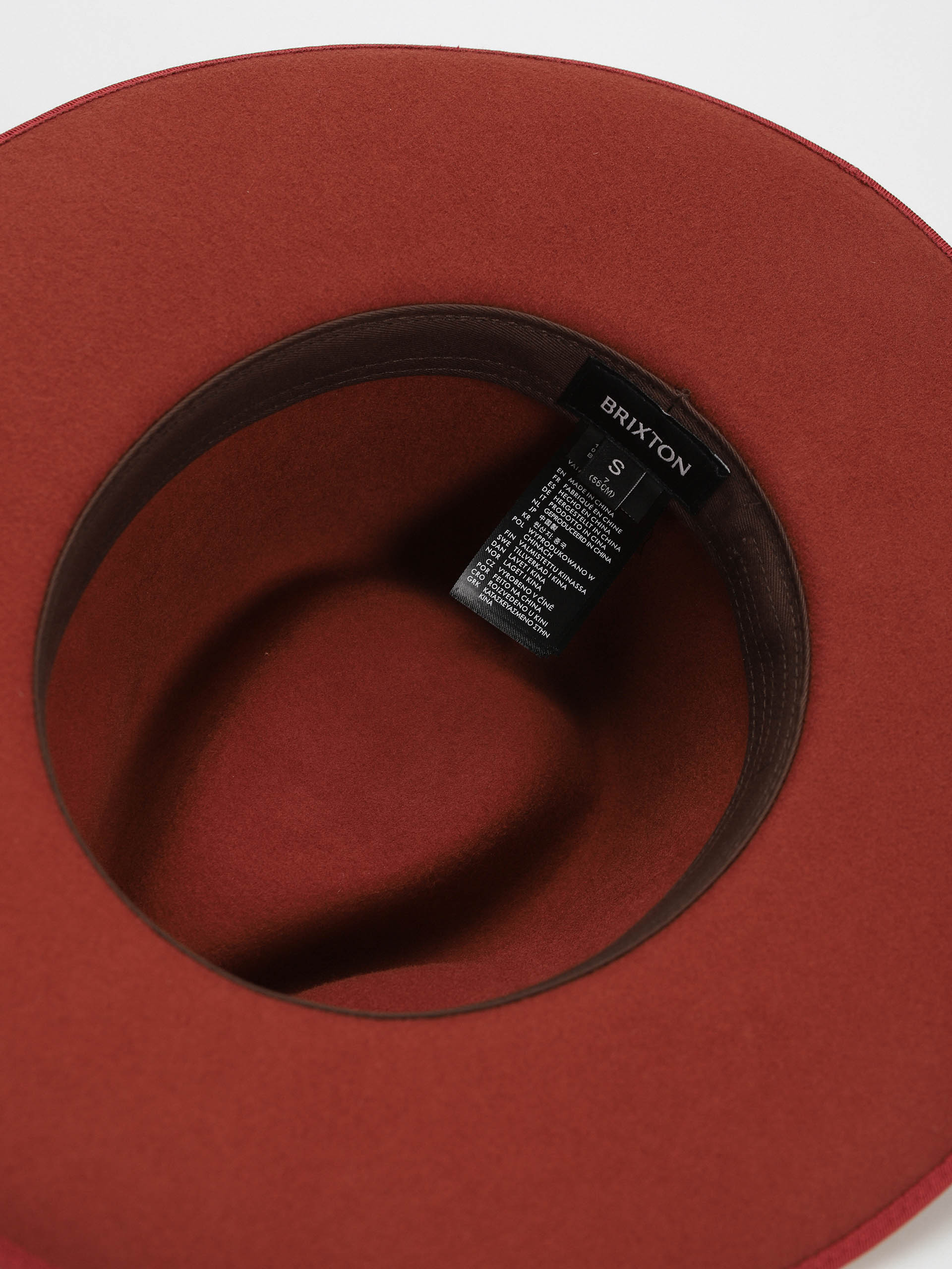 Kapelusz Brixton Reno Fedora (burnt henna)