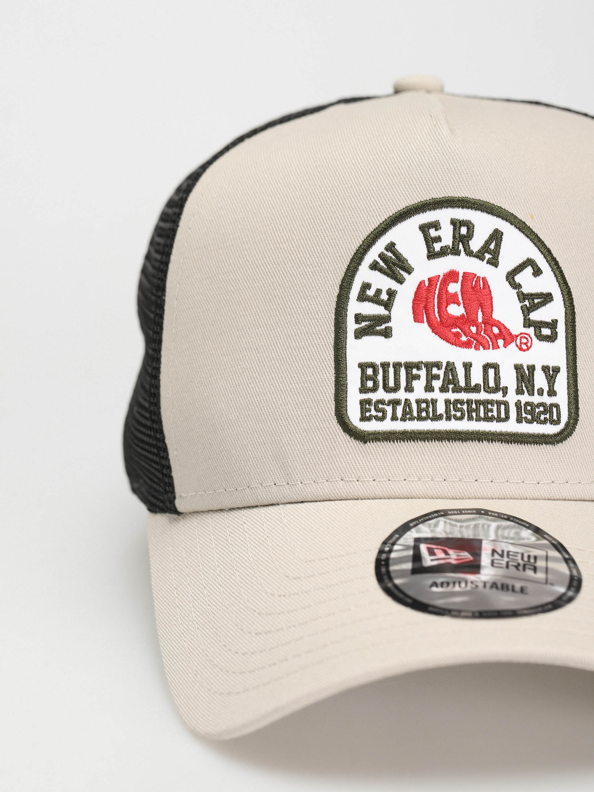 Czapka z daszkiem New Era State Patch Trucker (stone)