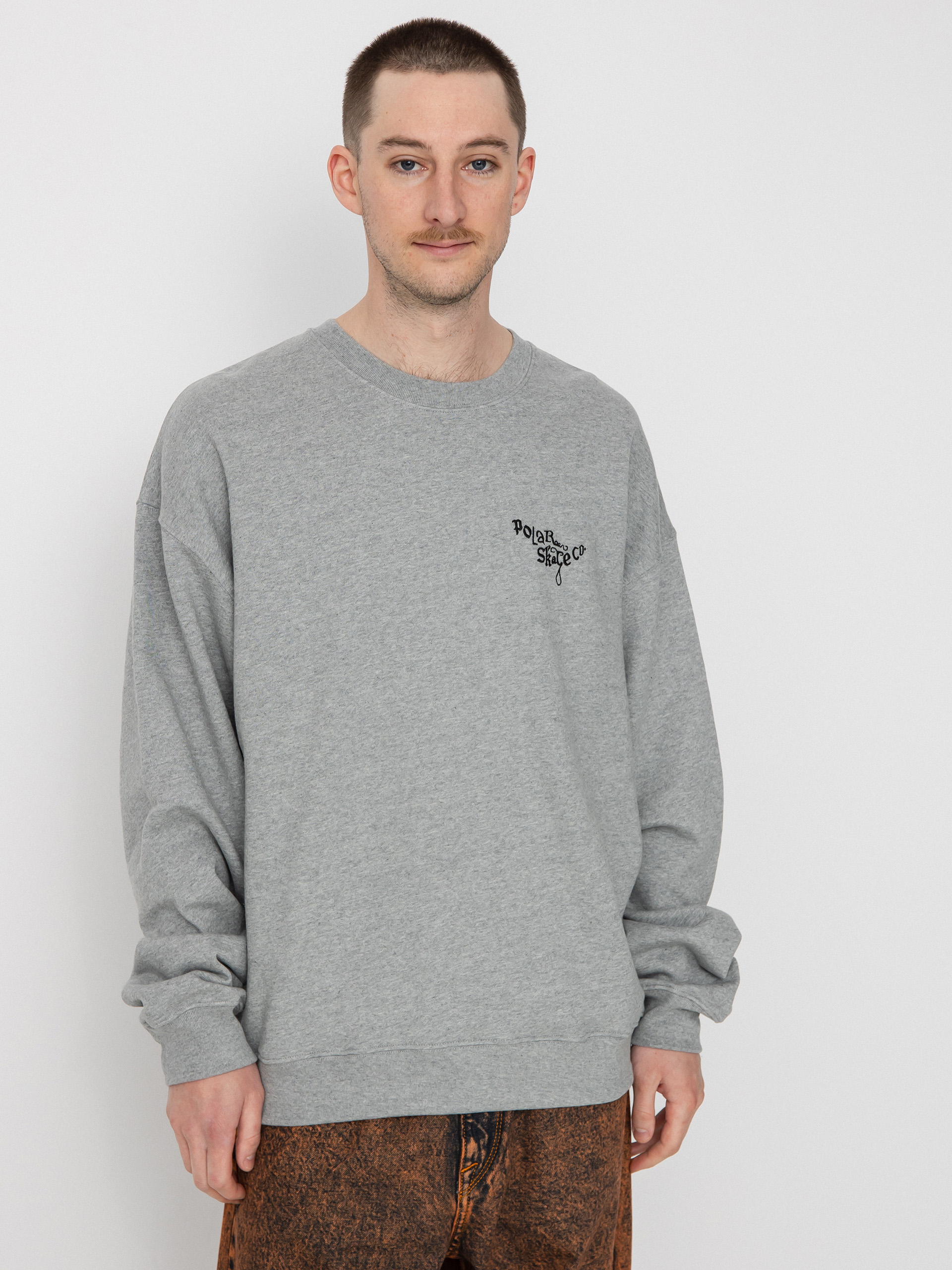Bluza Polar Skate Ornament (heather grey)