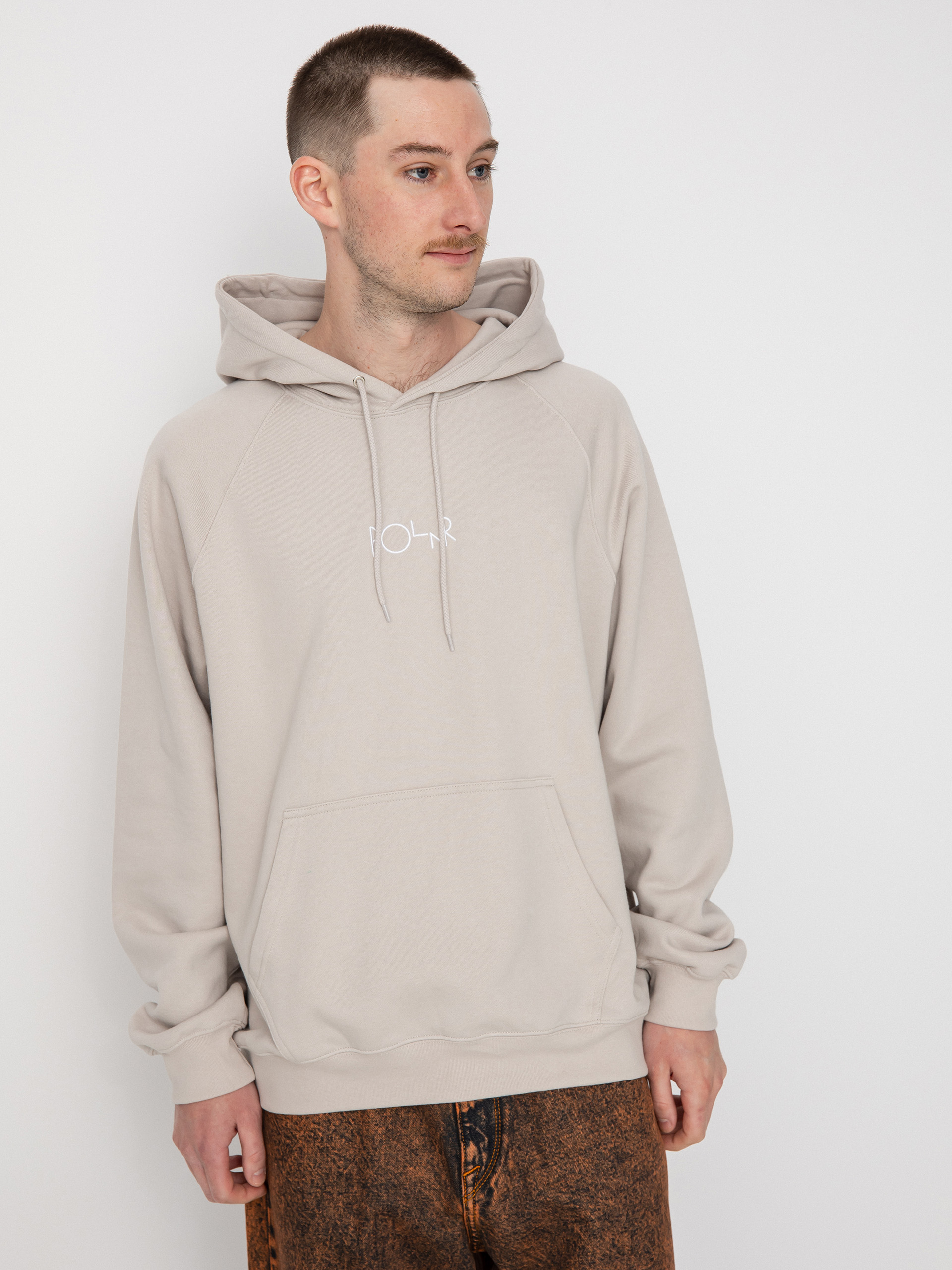 Bluza z kapturem Polar Skate Default HD (pale taupe)