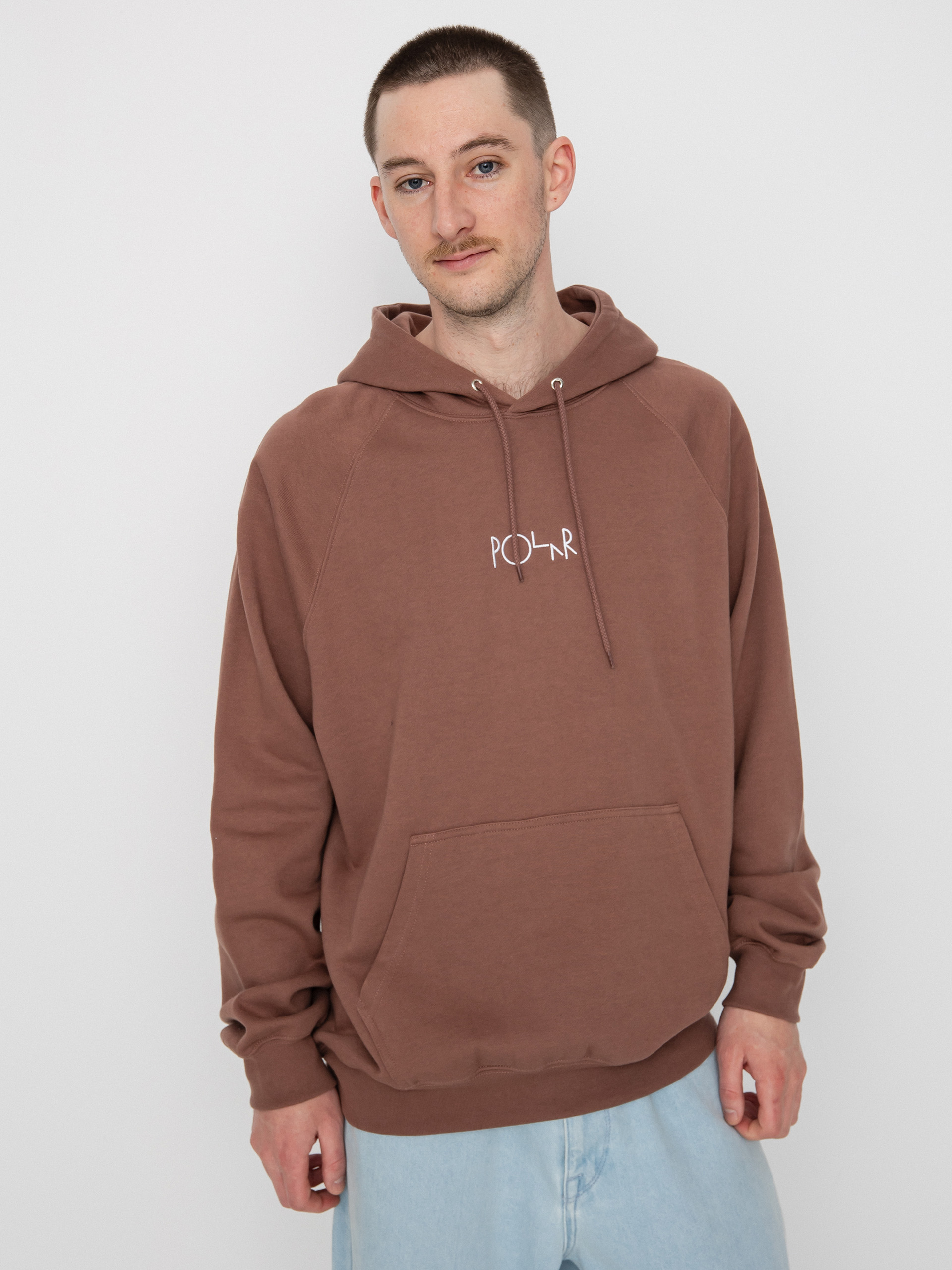 Bluza z kapturem Polar Skate Default HD (rust)