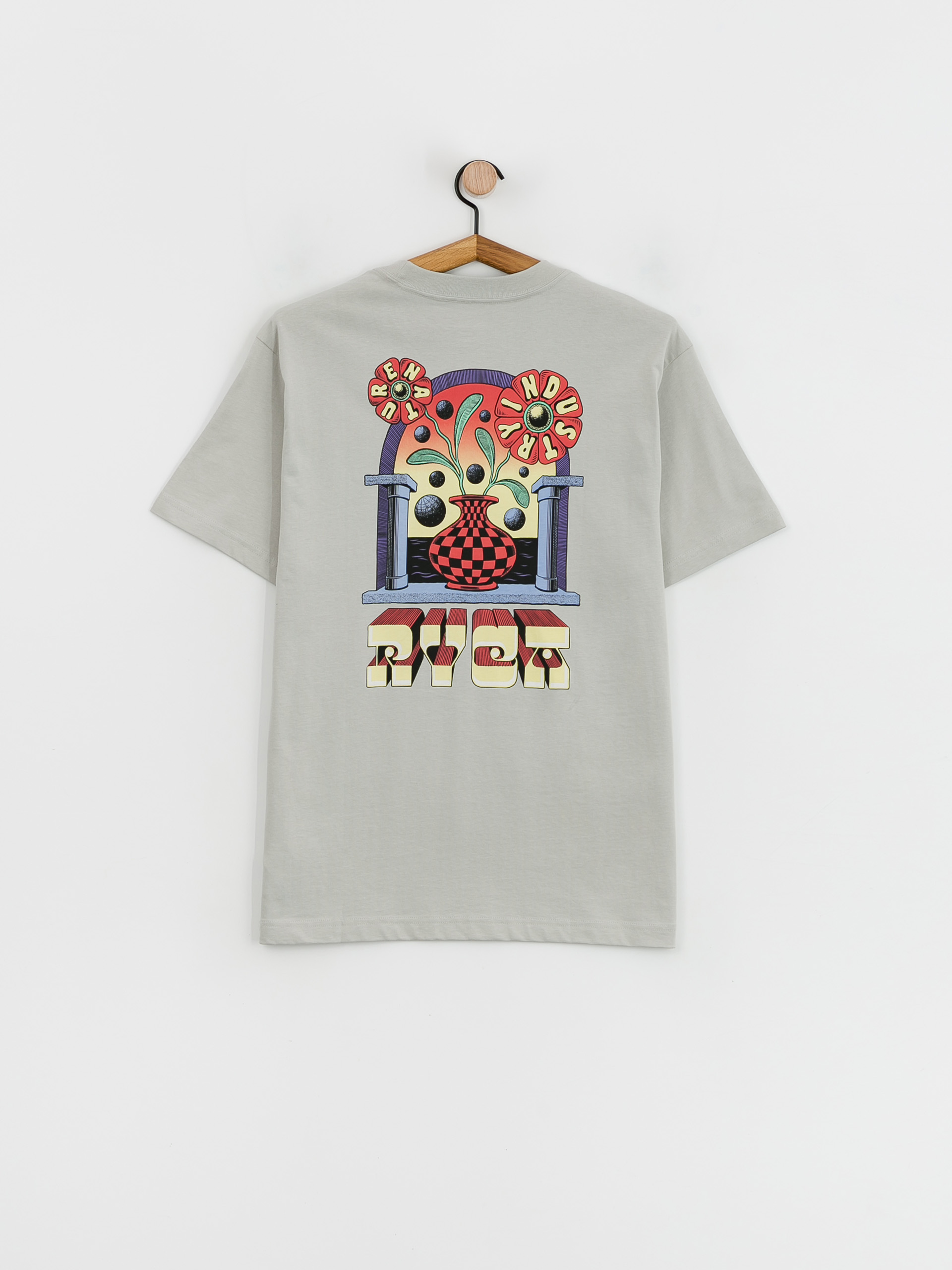 T-shirt RVCA Portal (bright coral)