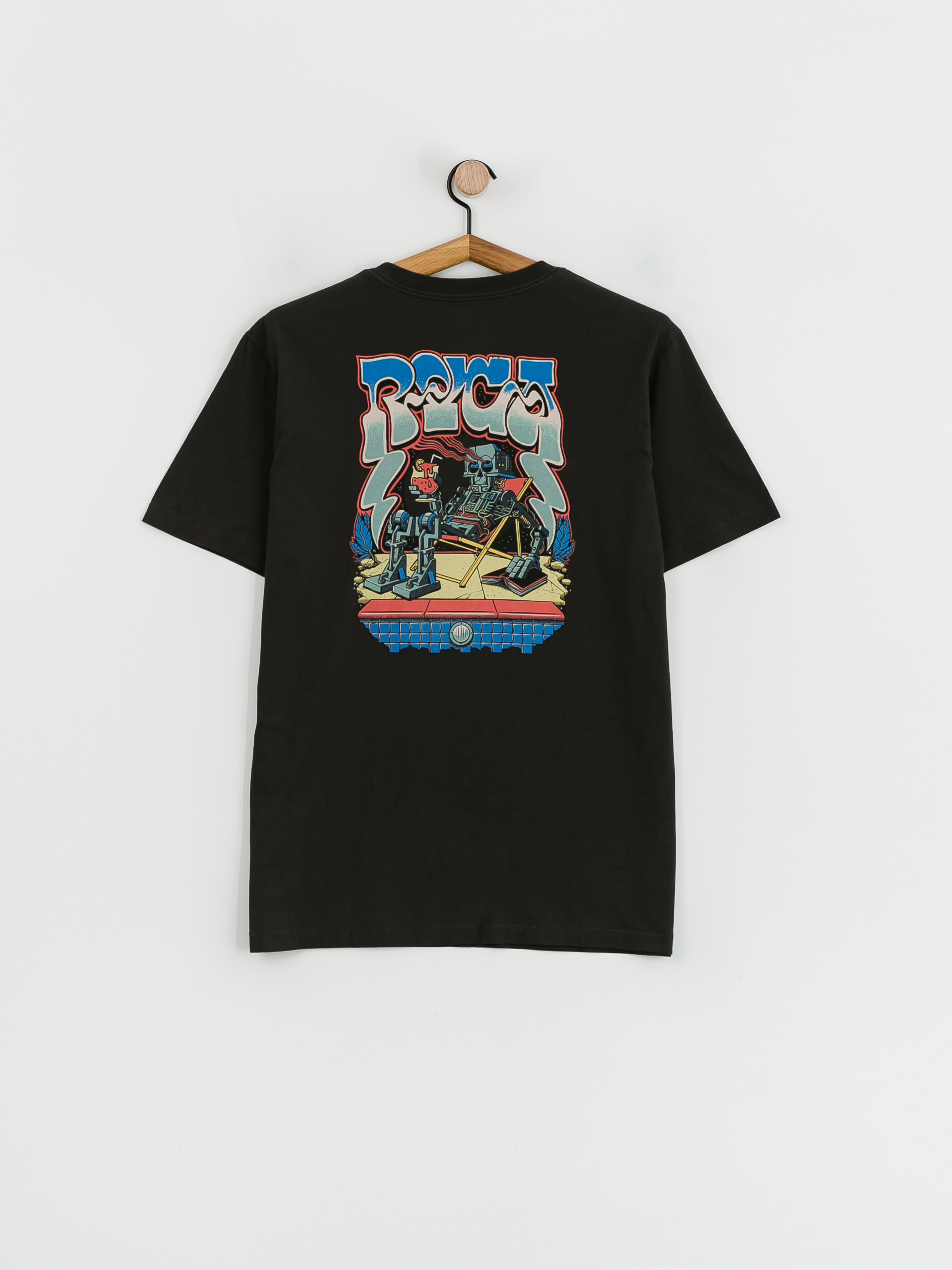 T-shirt RVCA Resort Technica (pirate black)