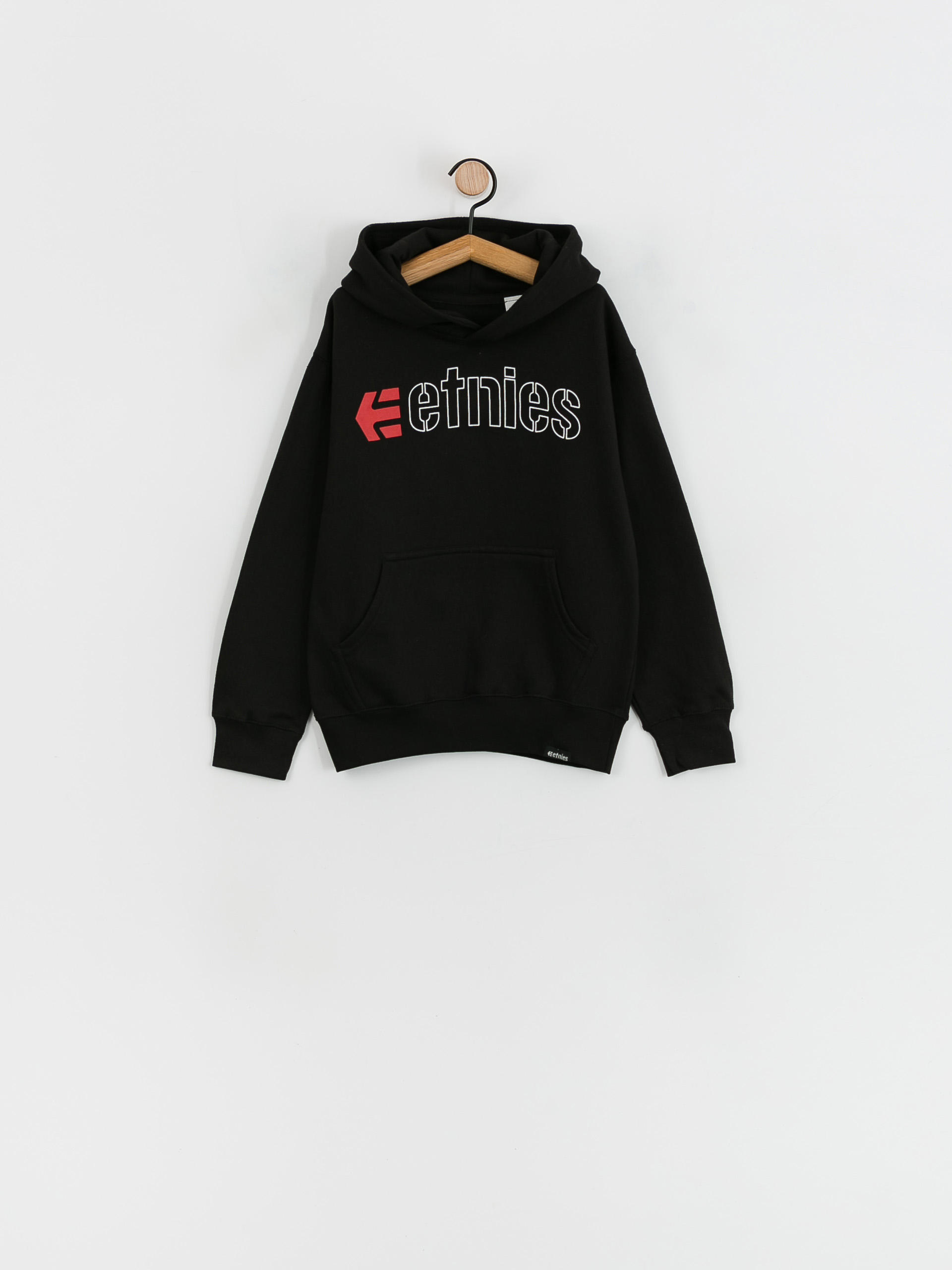 Bluza z kapturem Etnies Ecorp Kids HD JR (black)