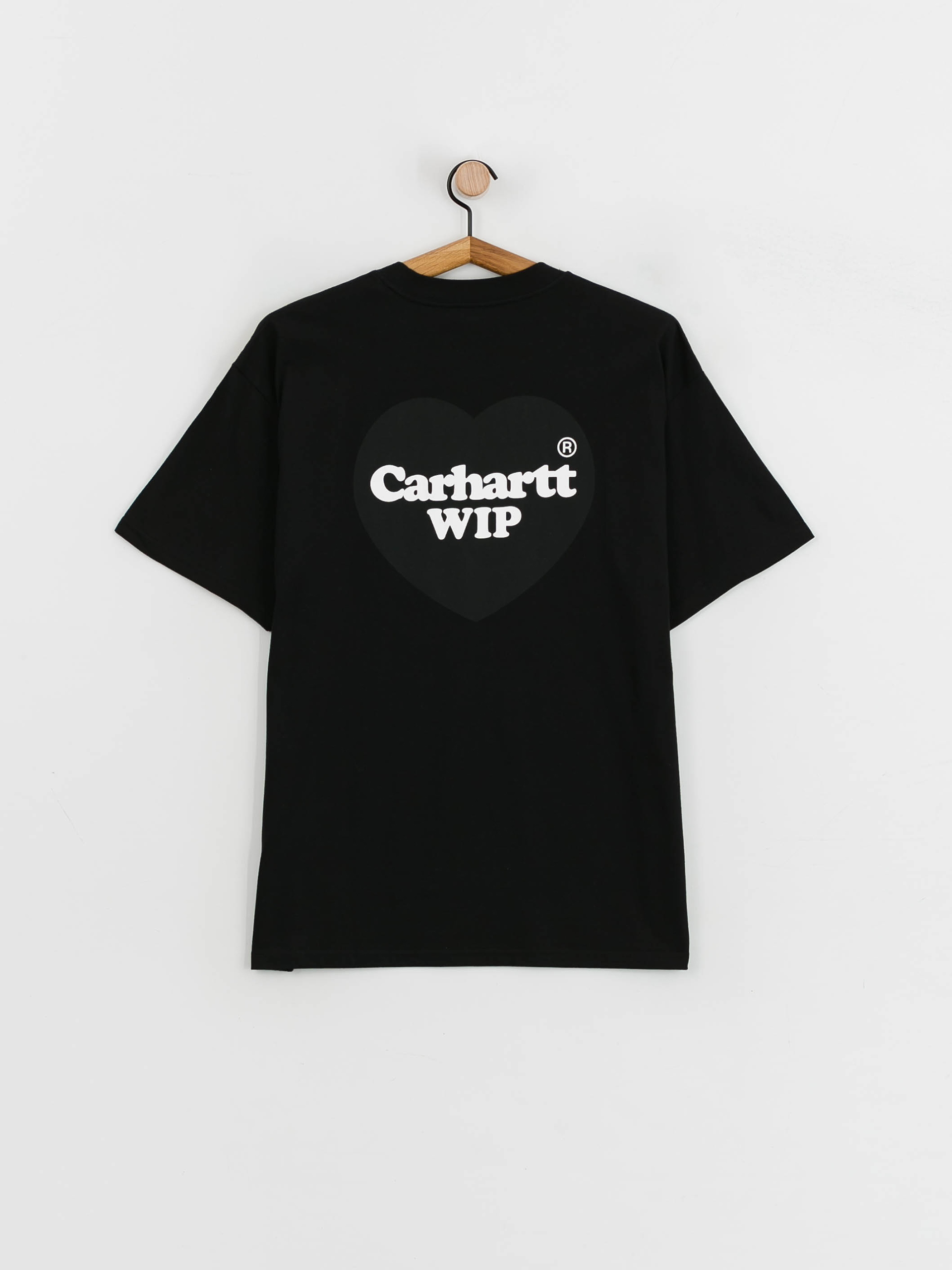 T-shirt Carhartt WIP Double Heart (black)