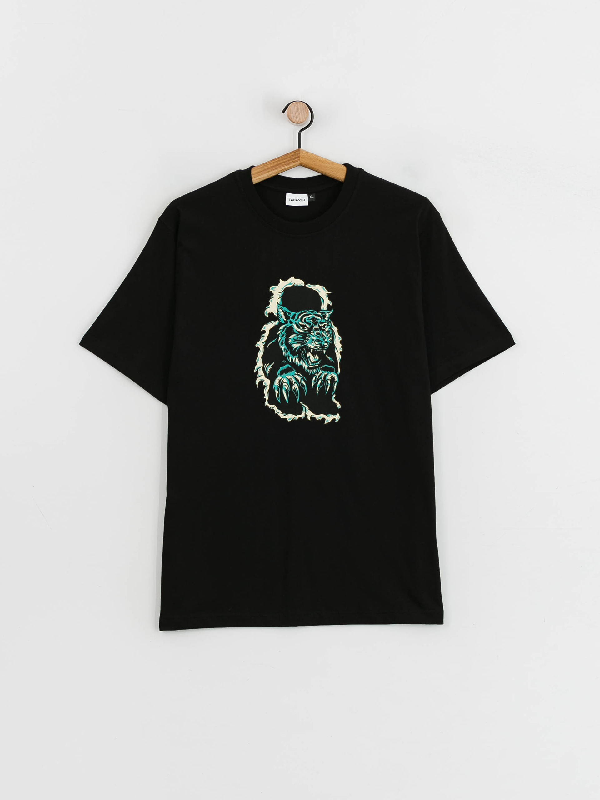 T-shirt Tabasko Tiger (black)