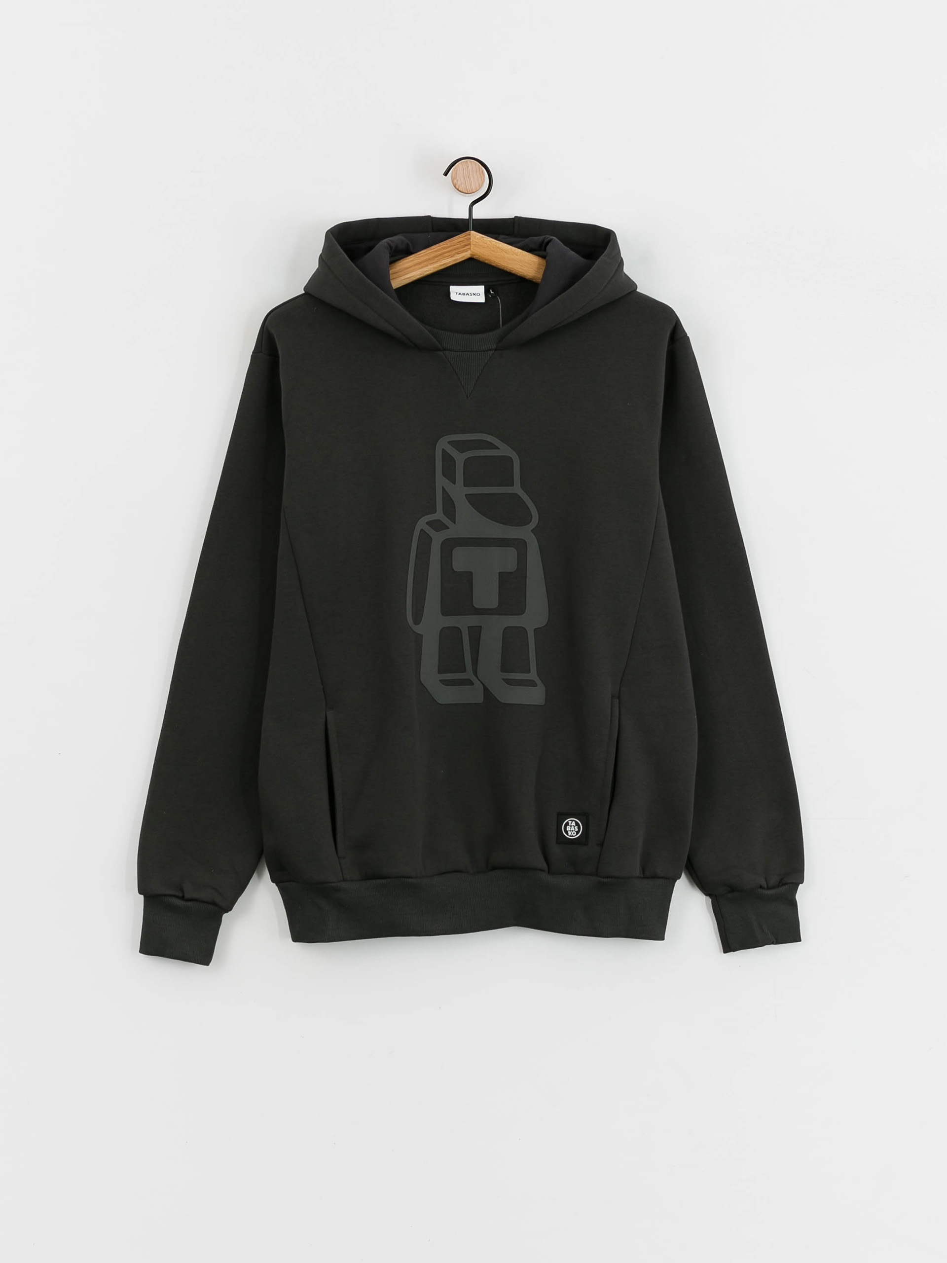 Bluza z kapturem Tabasko Monochrom (grafit)