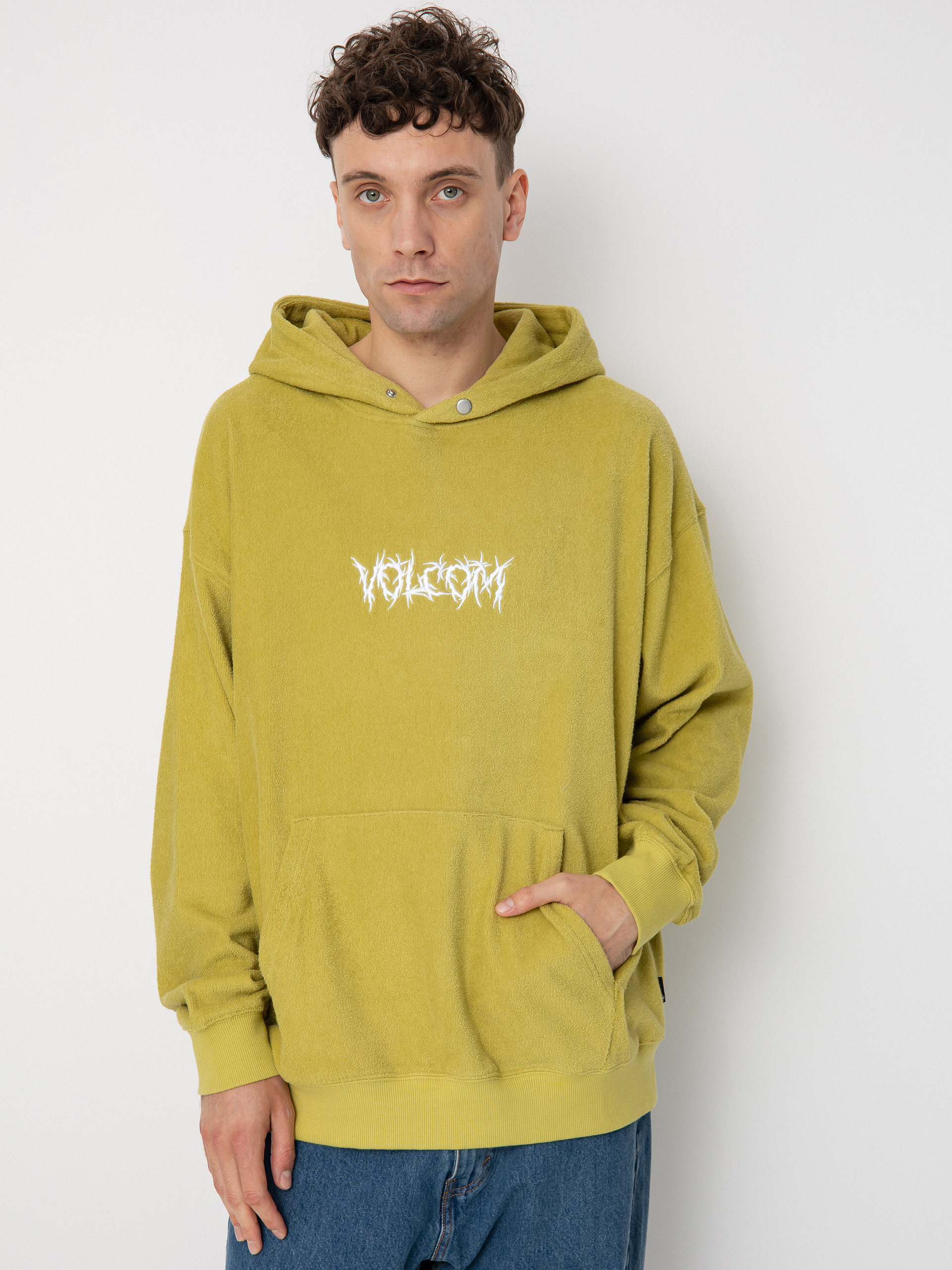 Bluza z kapturem Volcom Chillhood HD (lentil green)