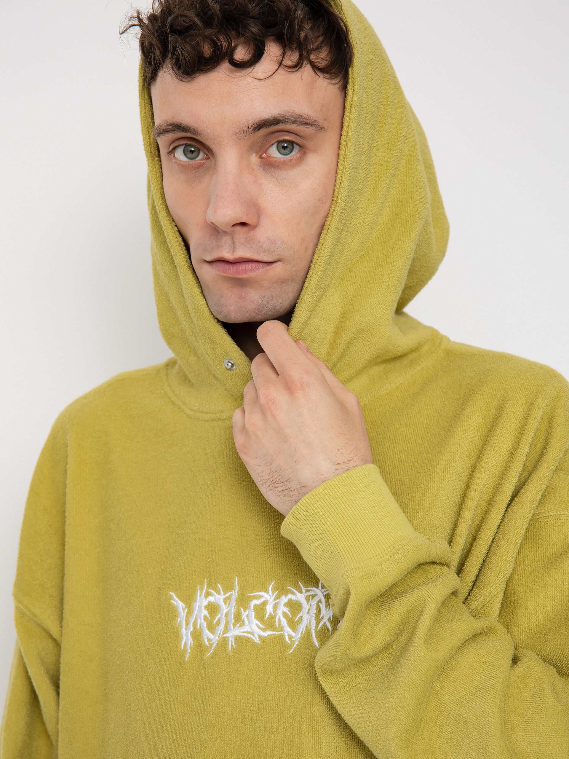 Bluza z kapturem Volcom Chillhood HD (lentil green)