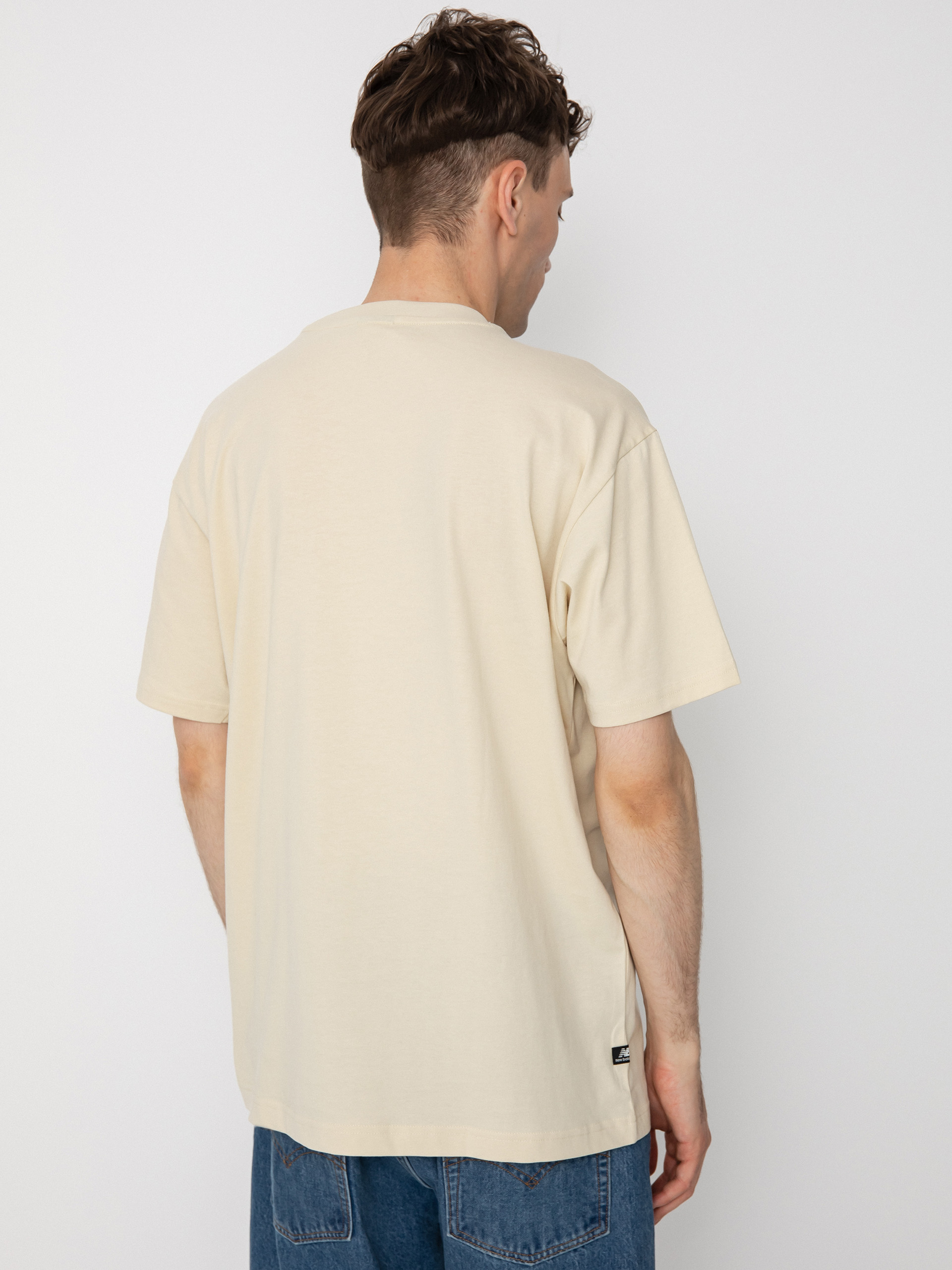 T-shirt New Balance Essentials Cafe Java (bone)