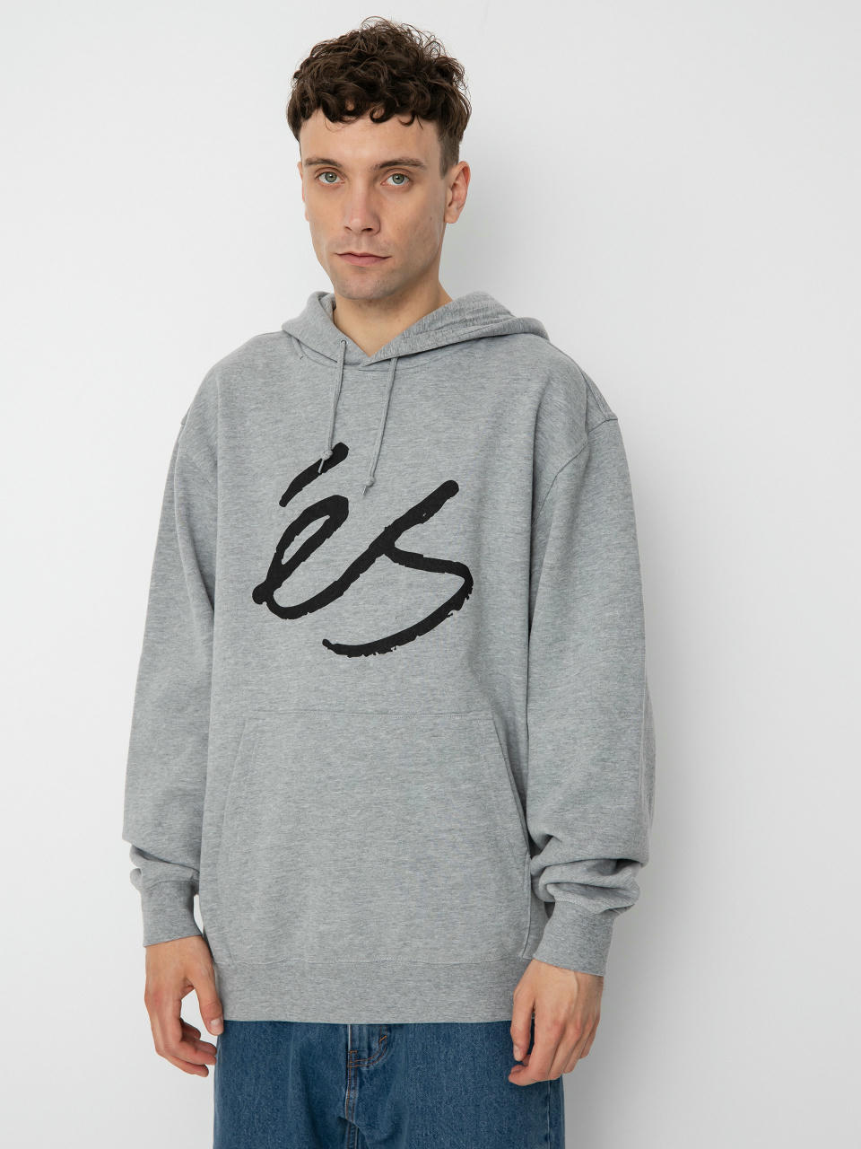 Bluza z kapturem eS Script HD (grey/heather)