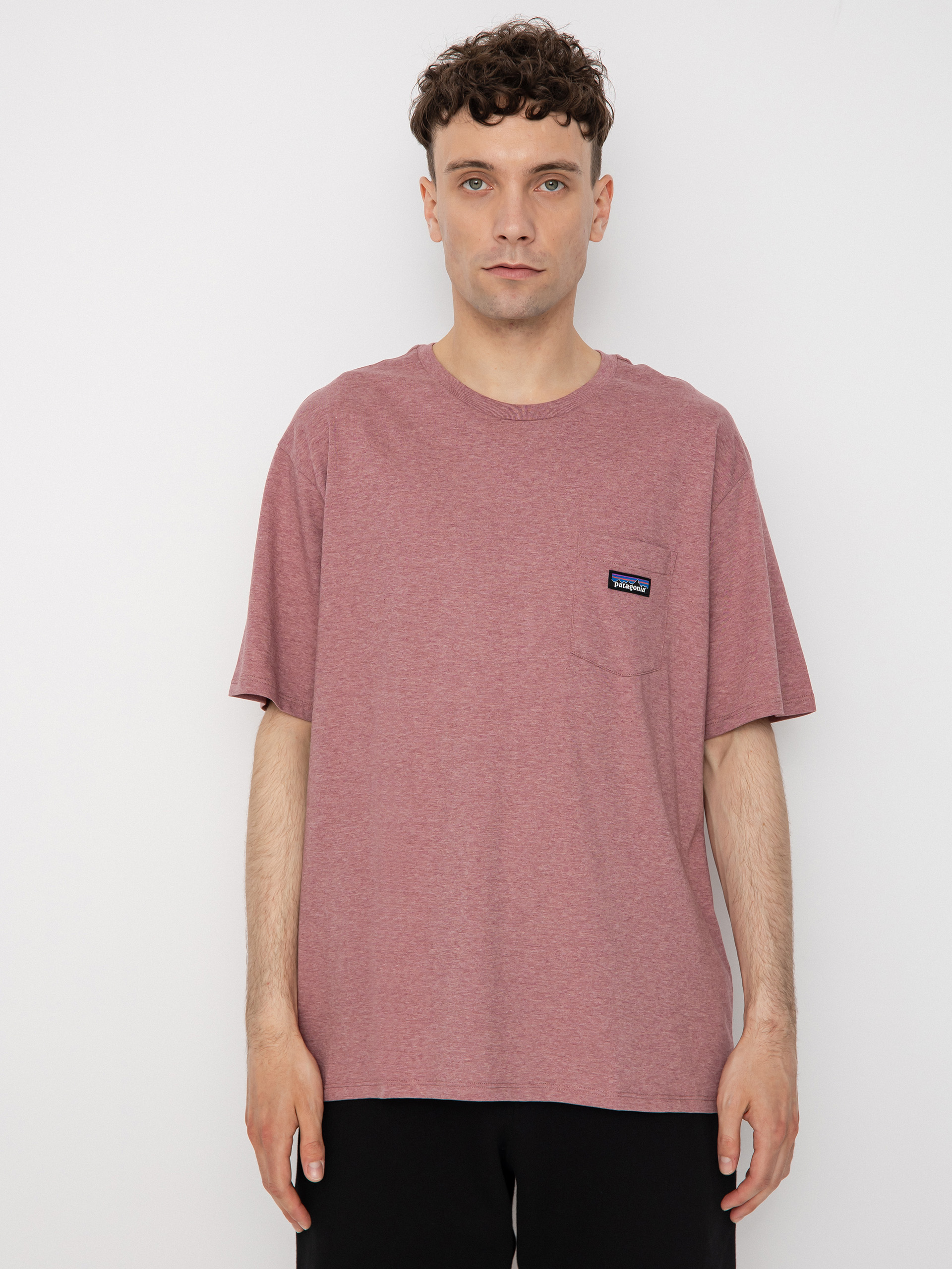 T-shirt Patagonia Regenerative Organic Certified Cotton Lightweight Pocket (evening mauve)
