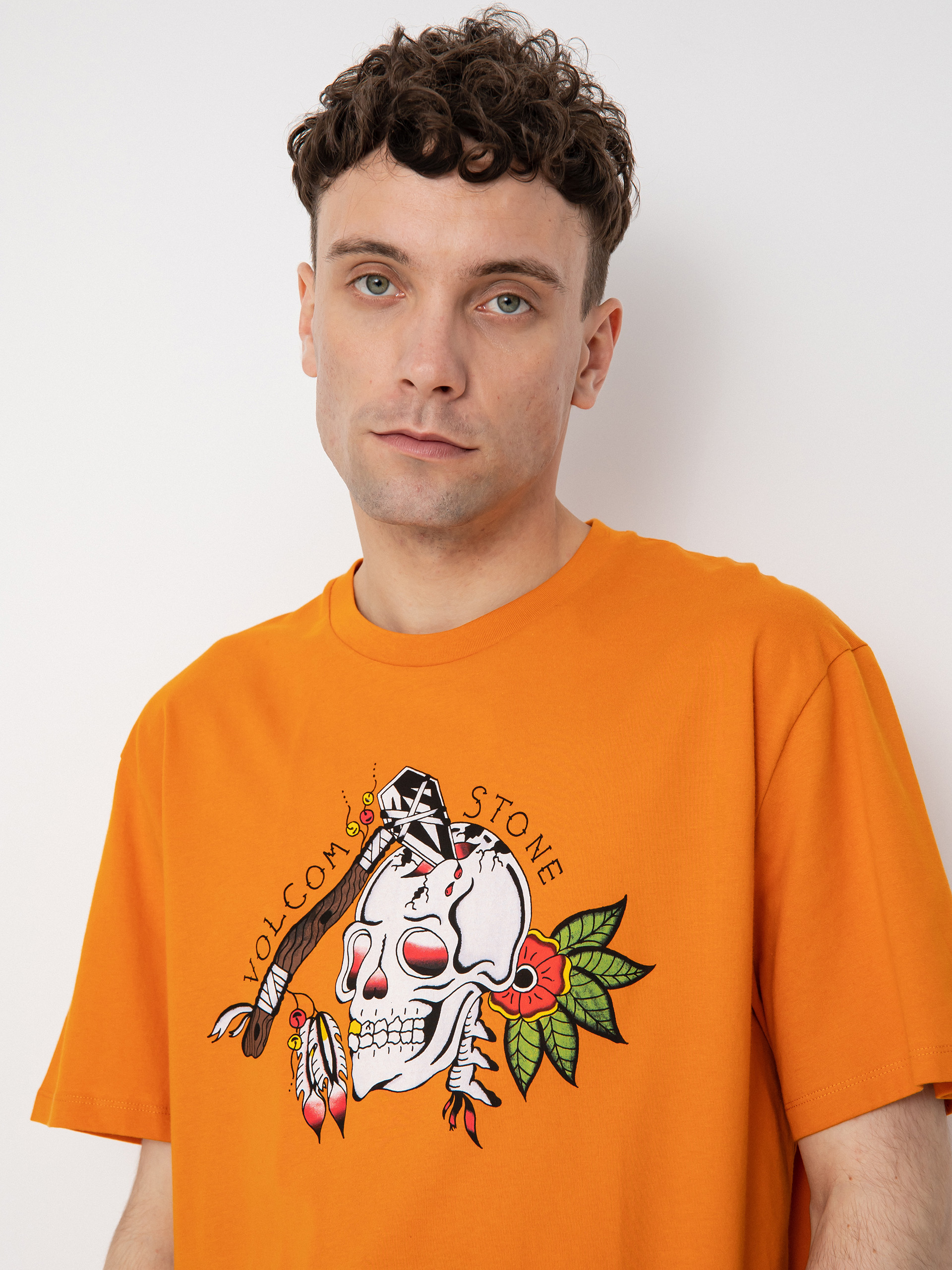 T-shirt Volcom Lintell Bsc 1 (saffron)