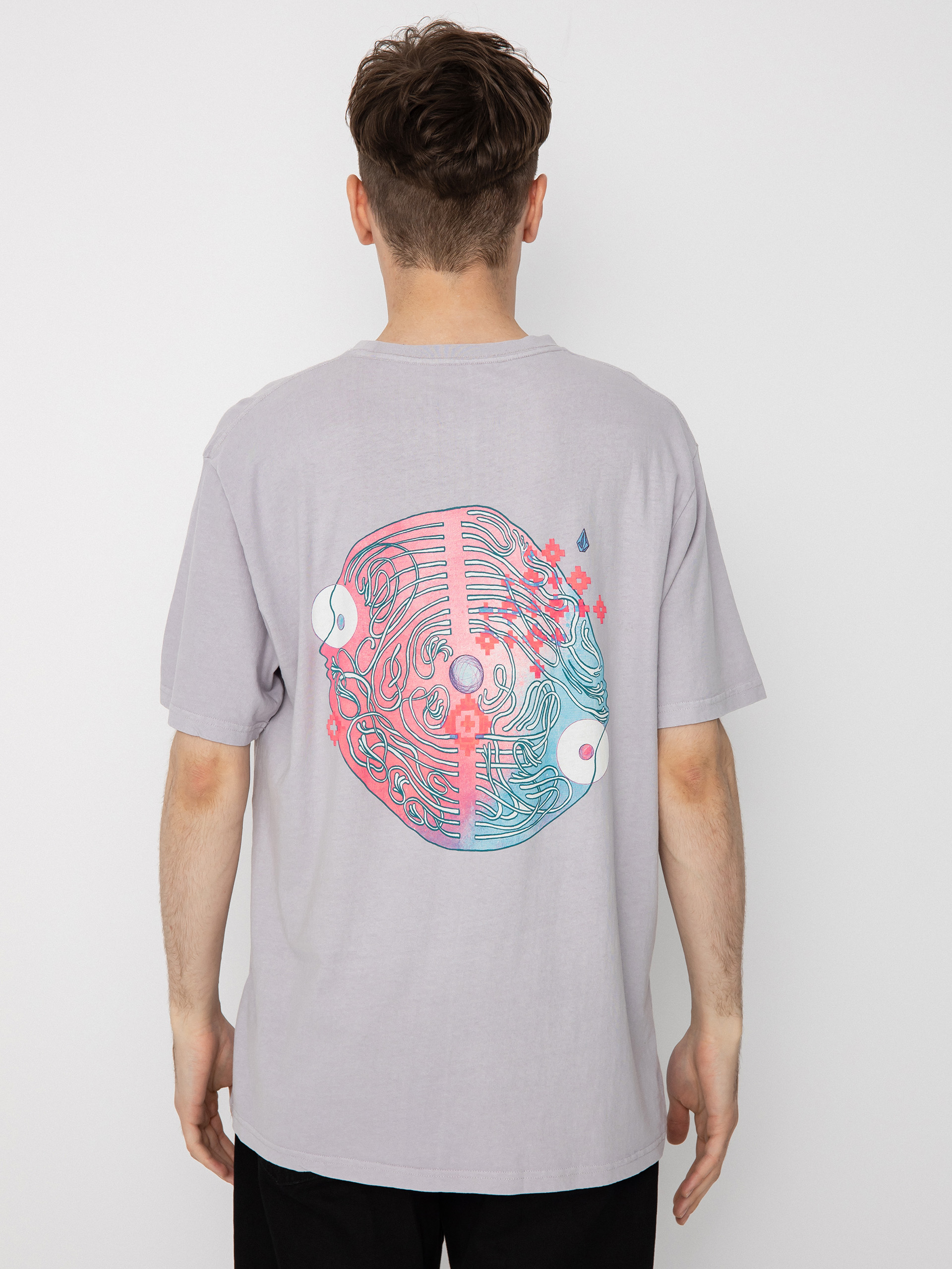 T-shirt Volcom Fa Ed Merlin Murray Lse 2 (light orchid)