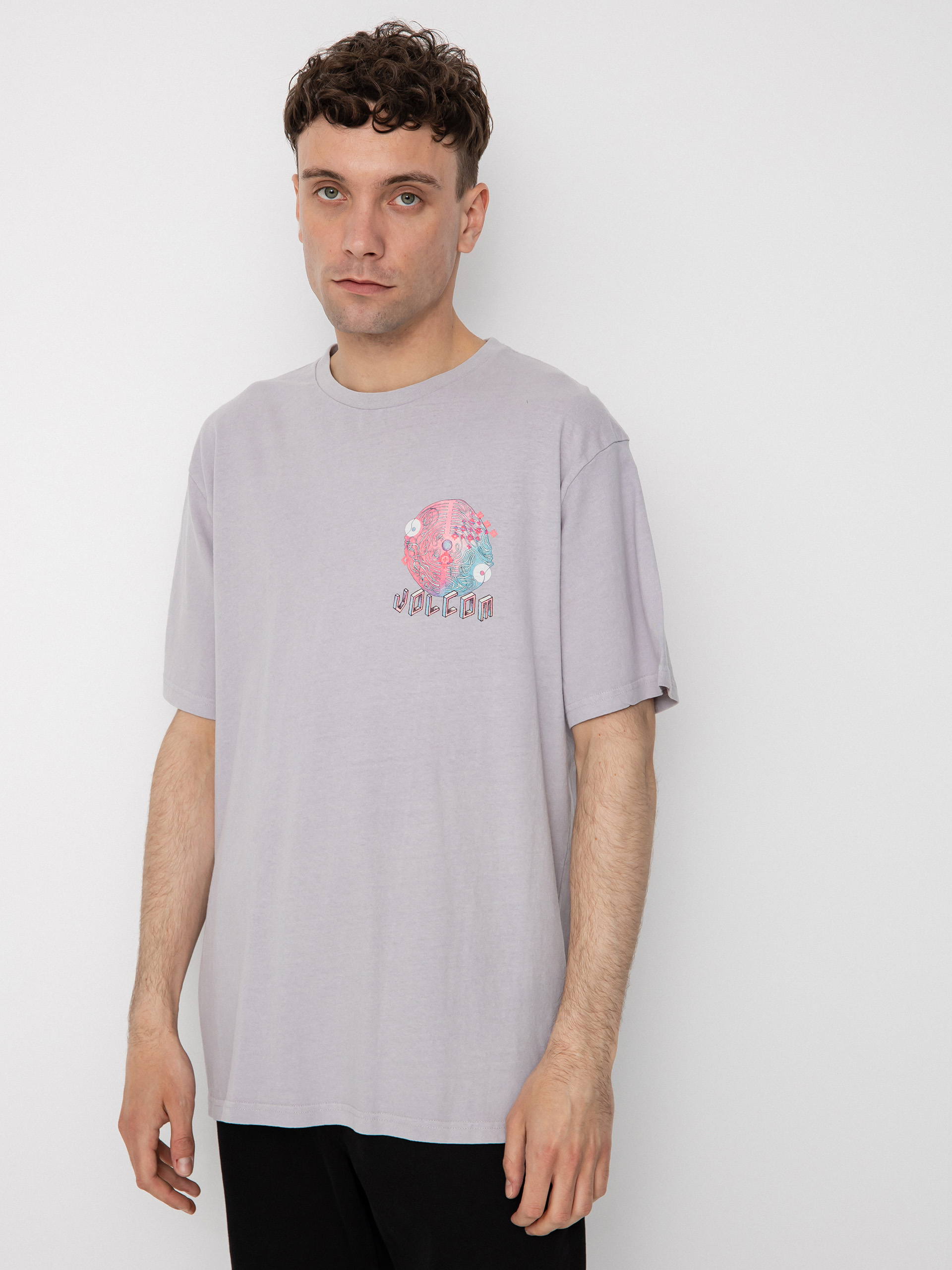 T-shirt Volcom Fa Ed Merlin Murray Lse 2 (light orchid)