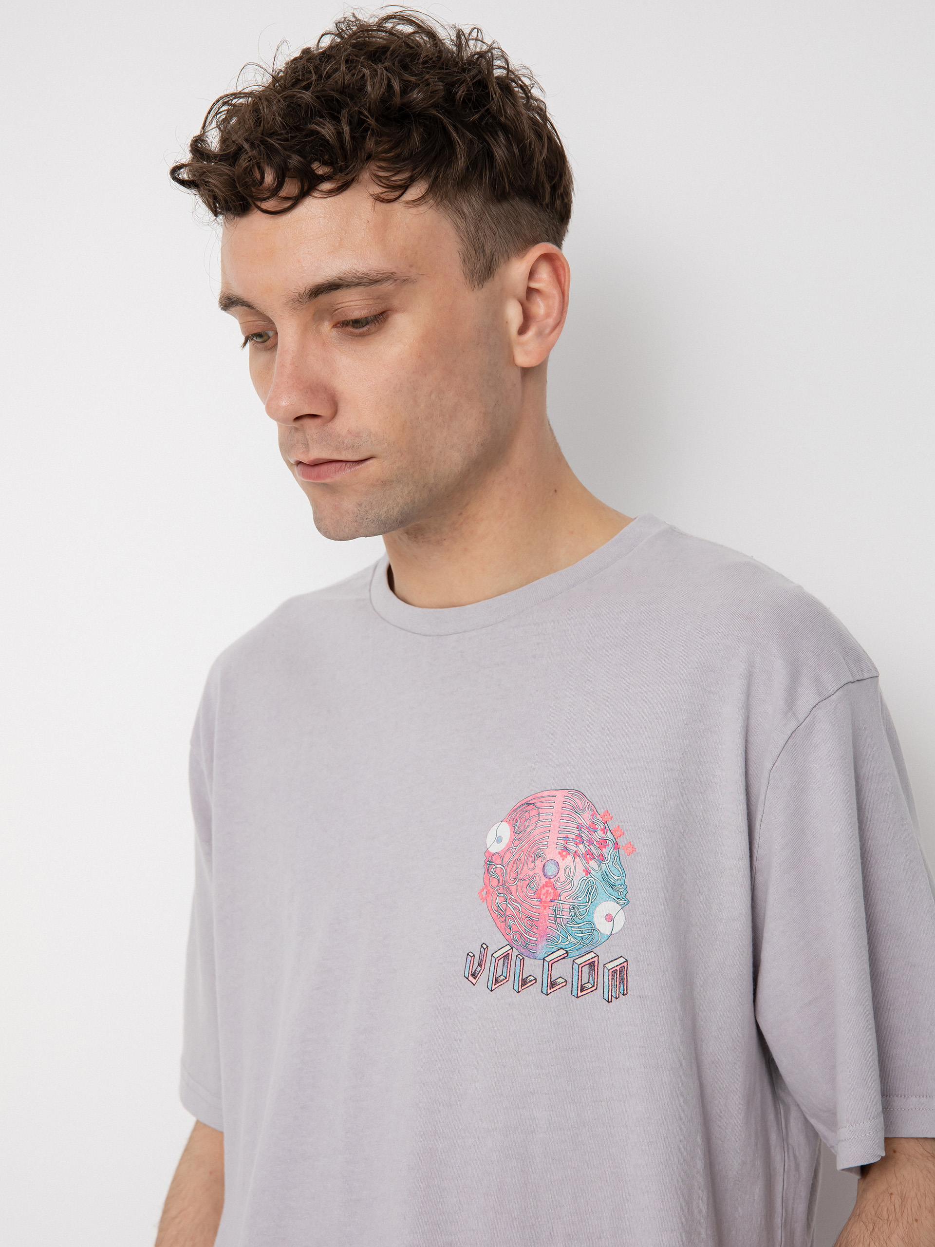 T-shirt Volcom Fa Ed Merlin Murray Lse 2 (light orchid)