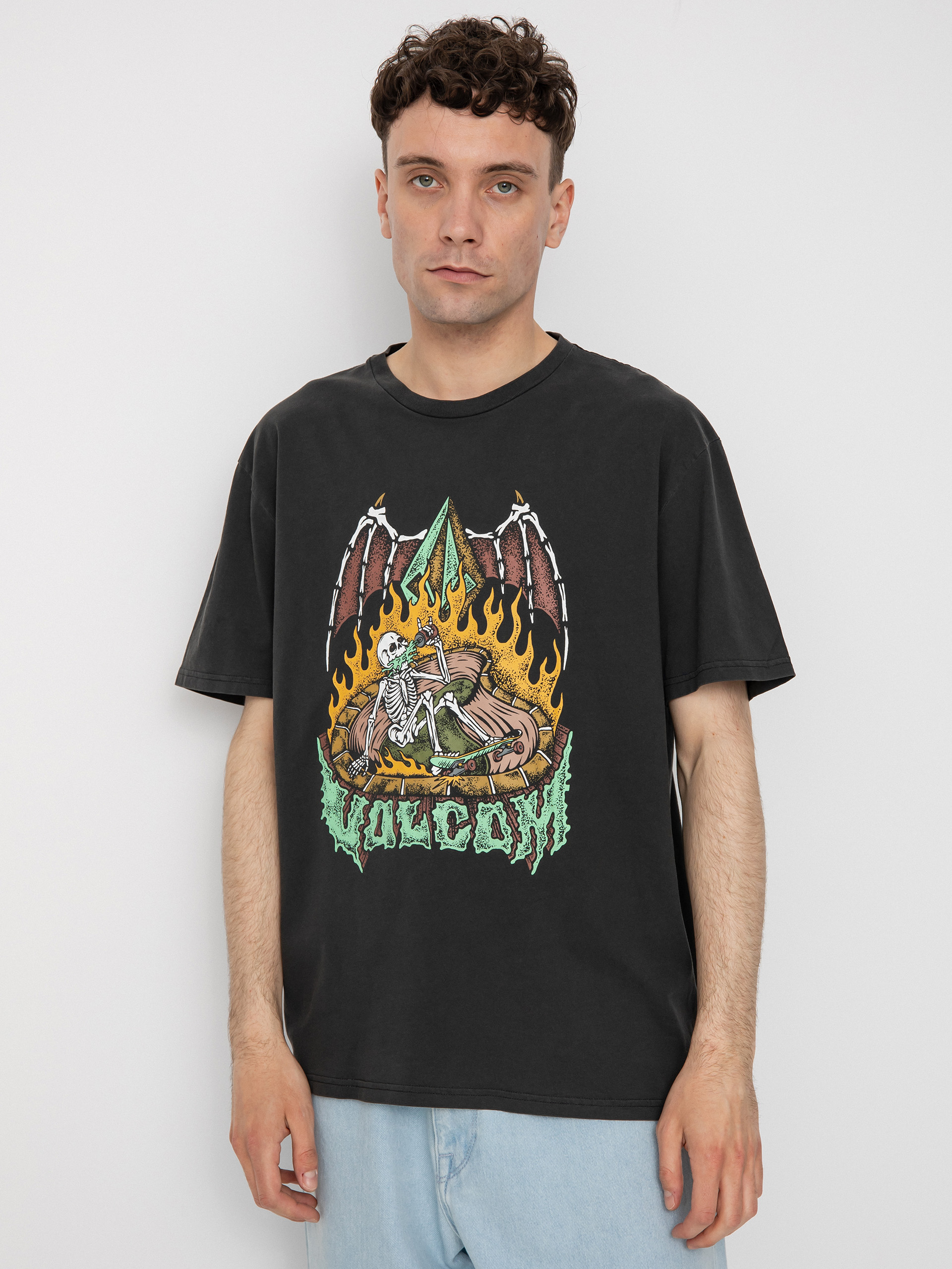 T-shirt Volcom Nofing (black)