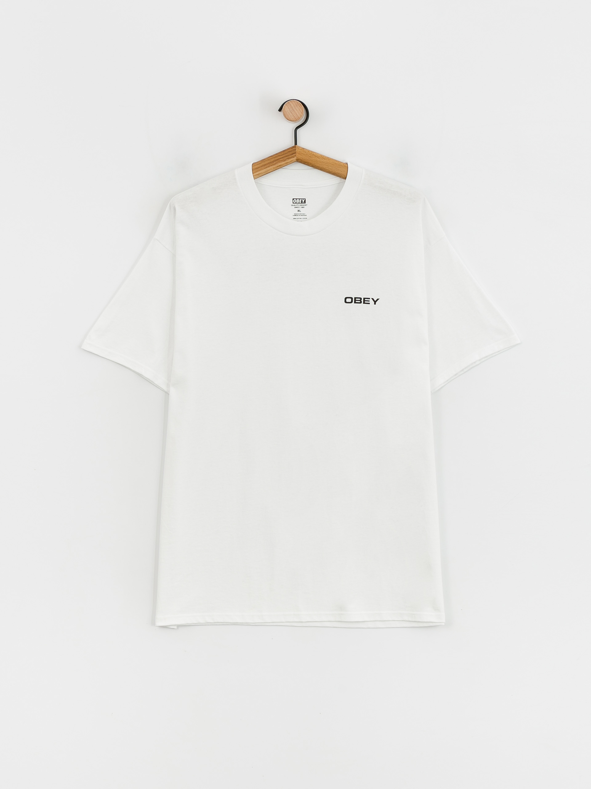 T-shirt OBEY Worldwide Dissent (white)