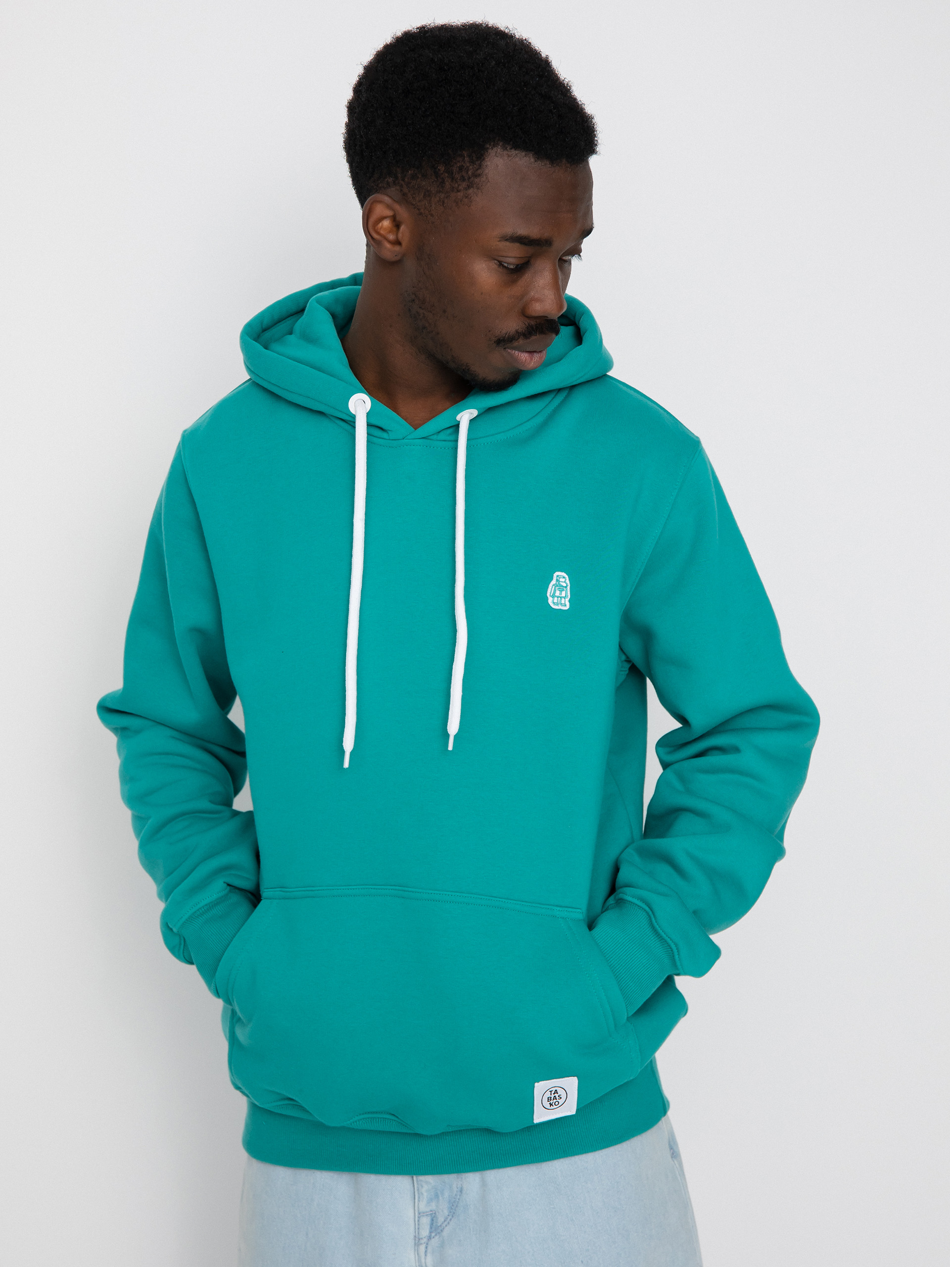 Bluza z kapturem Tabasko Mini Logo HD (turquoise)