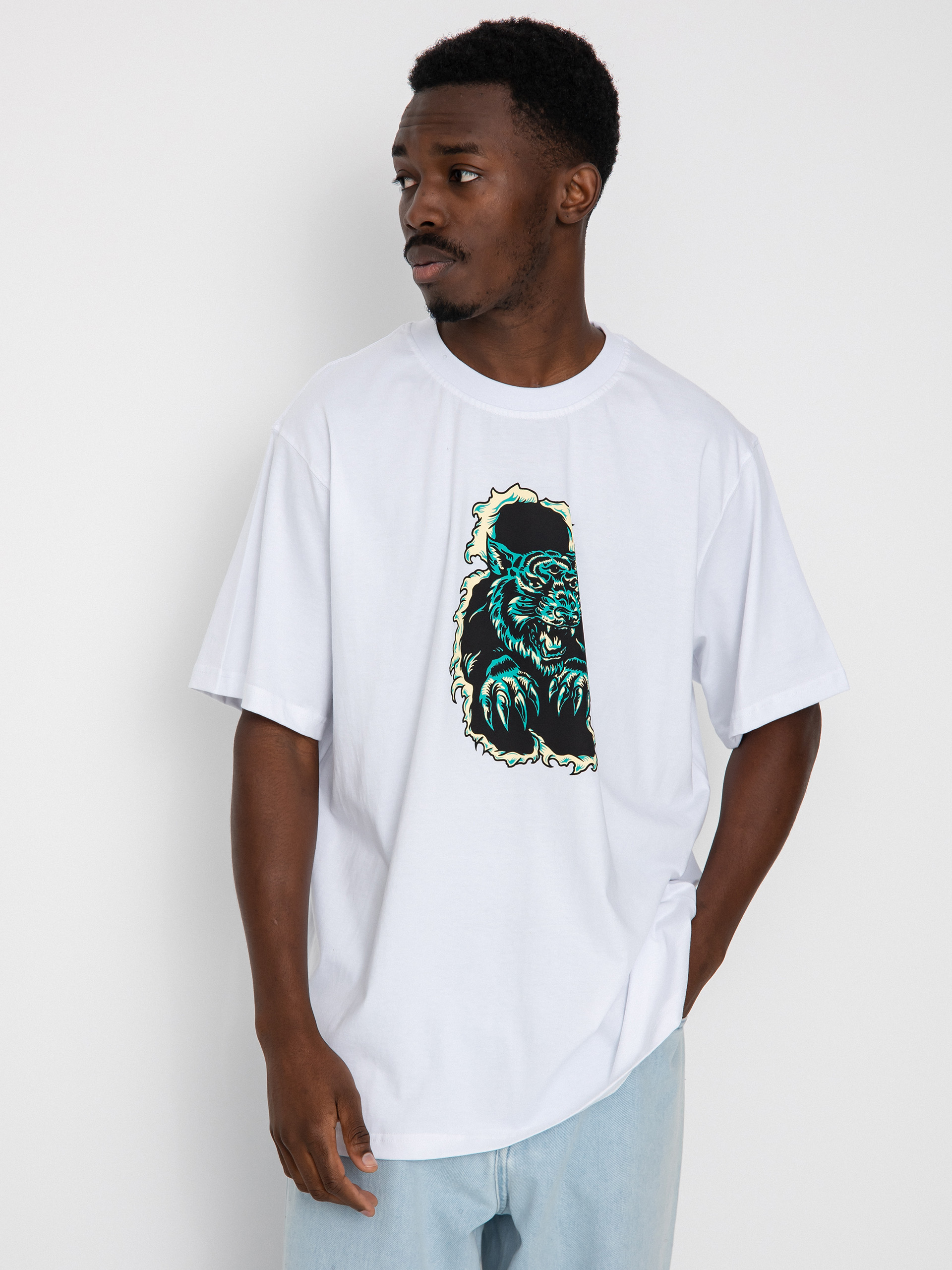 Tabasko Тениска Tiger (white)