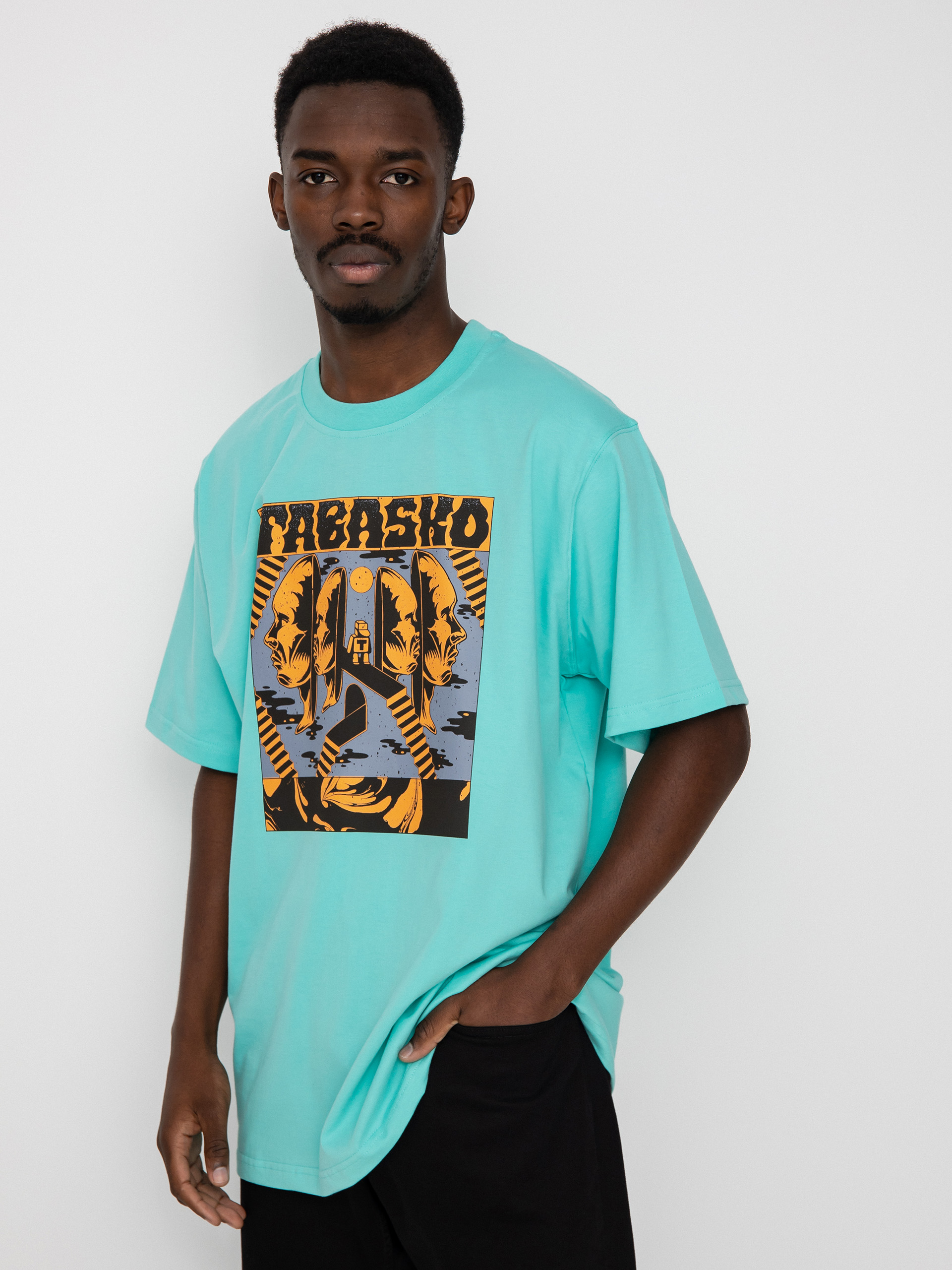 T-shirt Tabasko Acid (turquoise)