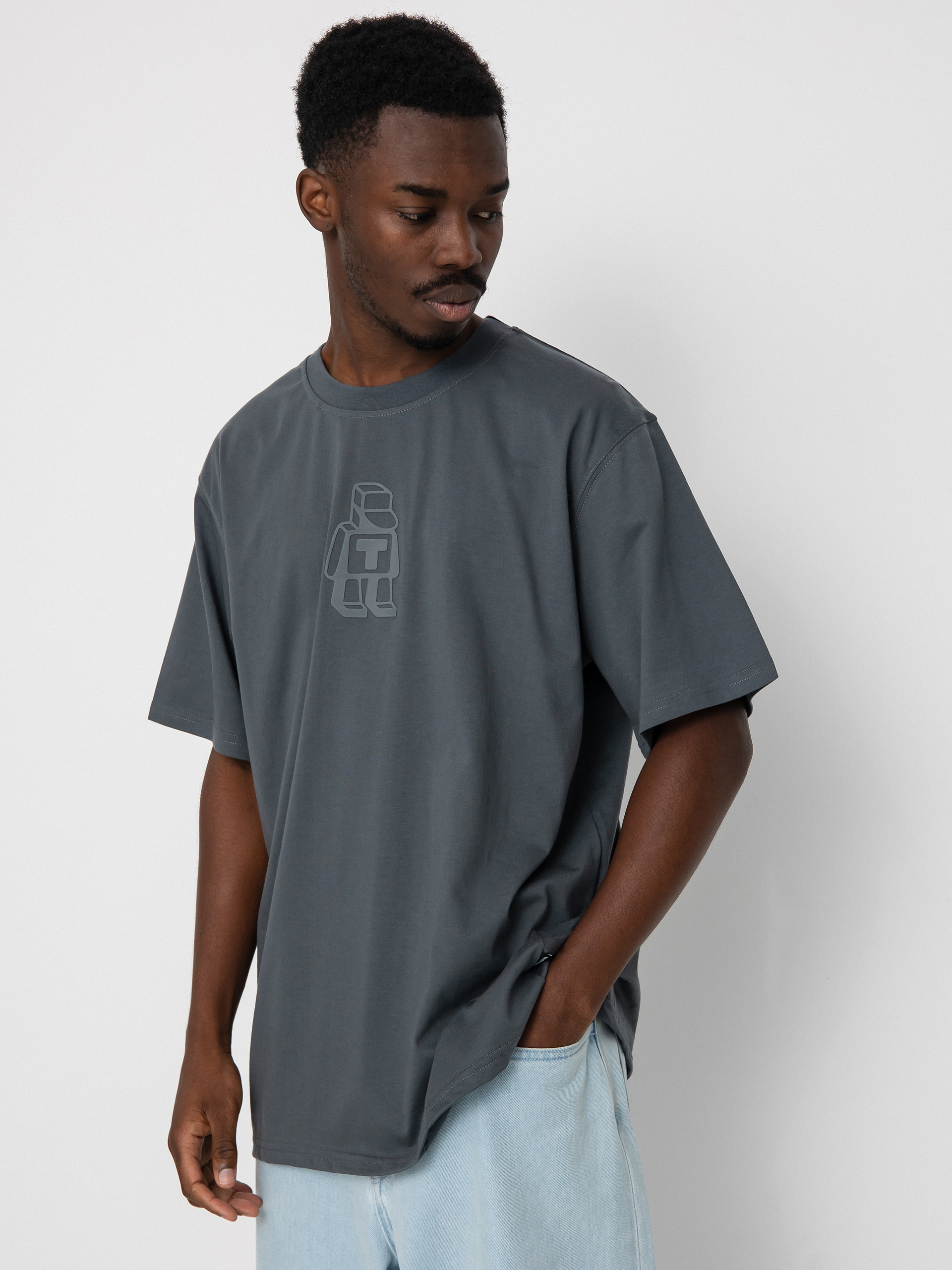 T-shirt Tabasko Monochrom (dark grey)