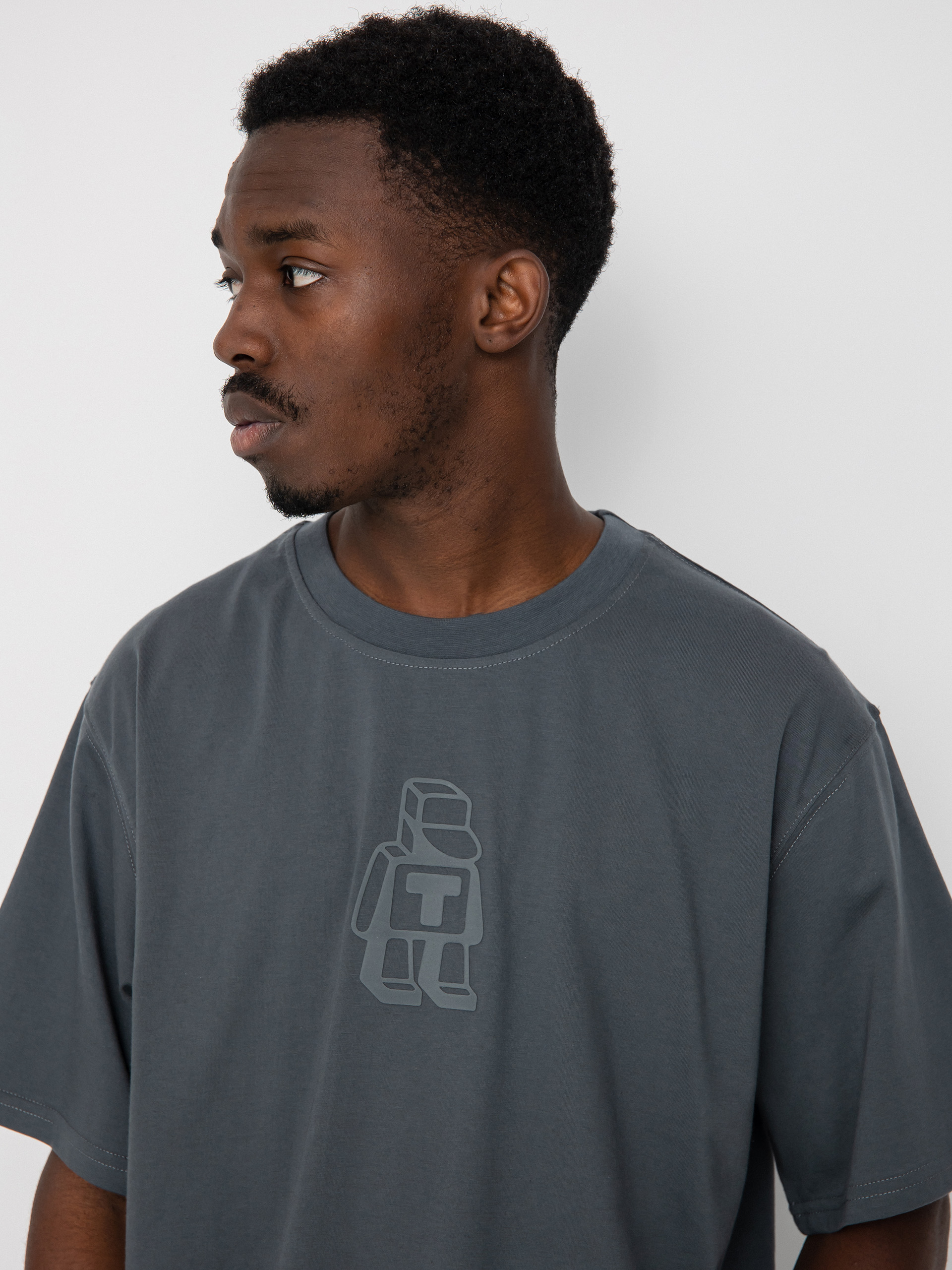 T-shirt Tabasko Monochrom (dark grey)