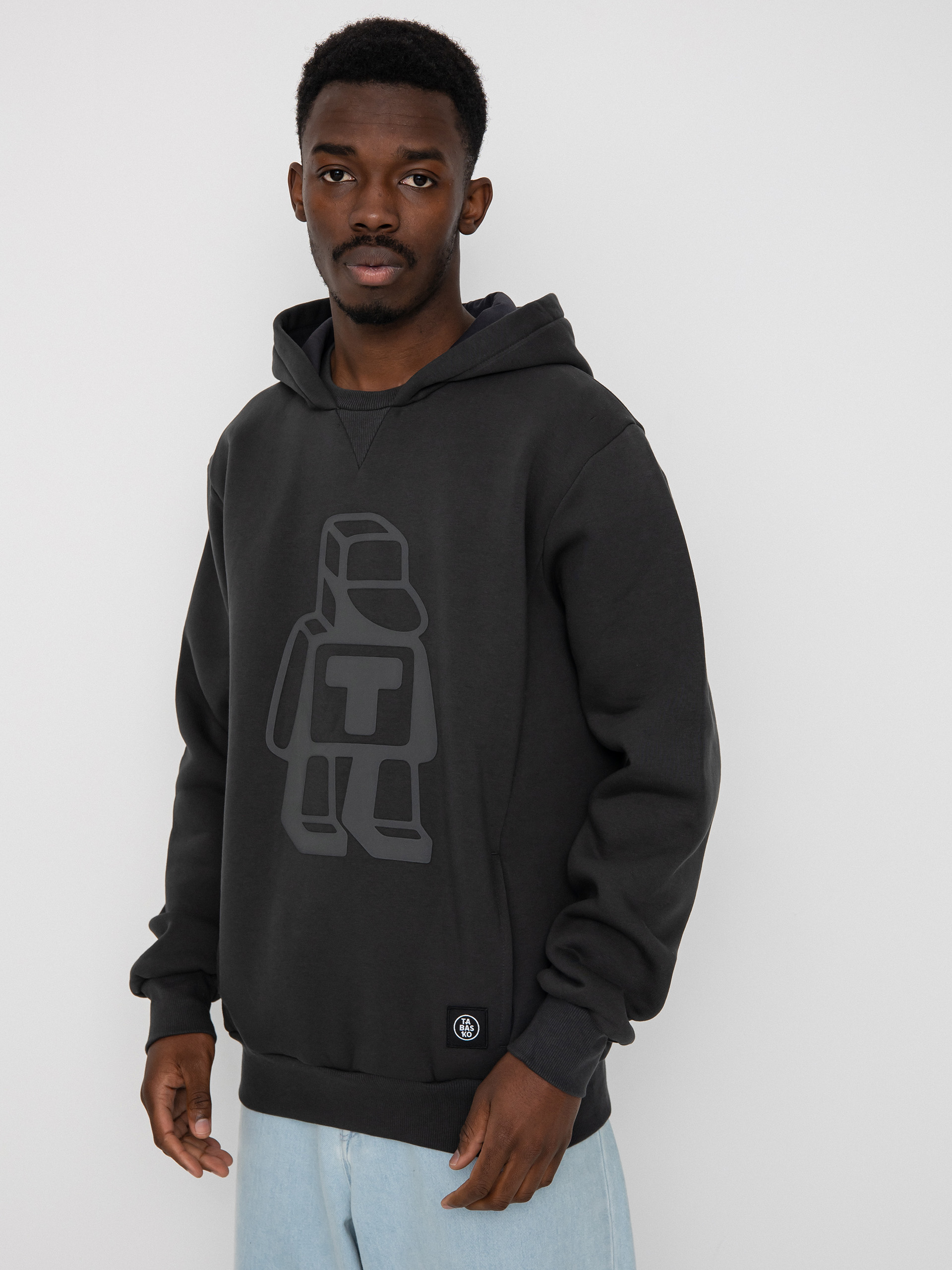 Bluza z kapturem Tabasko Monochrom (grafit)