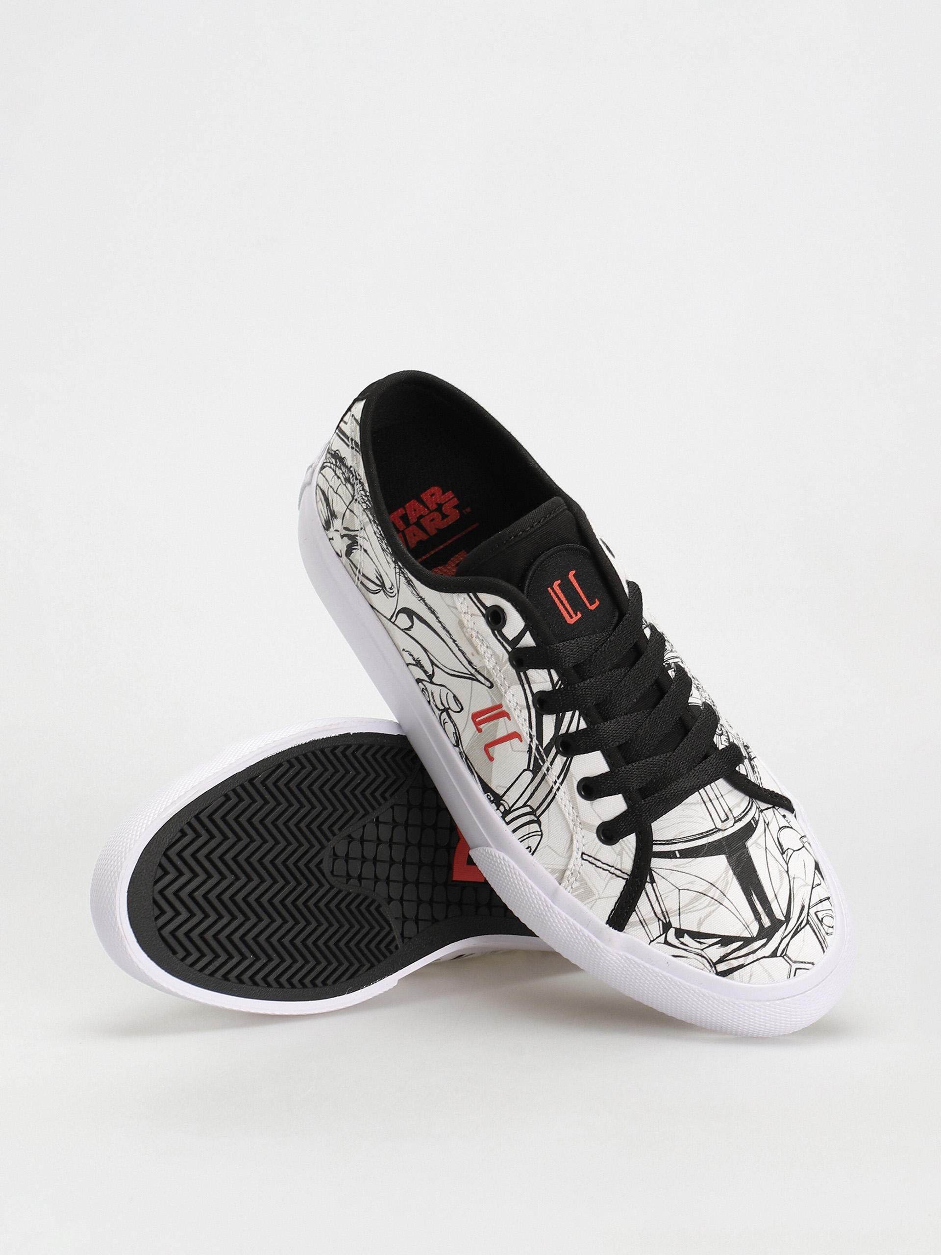 Buty DC X Star Wars Manual (white/black)
