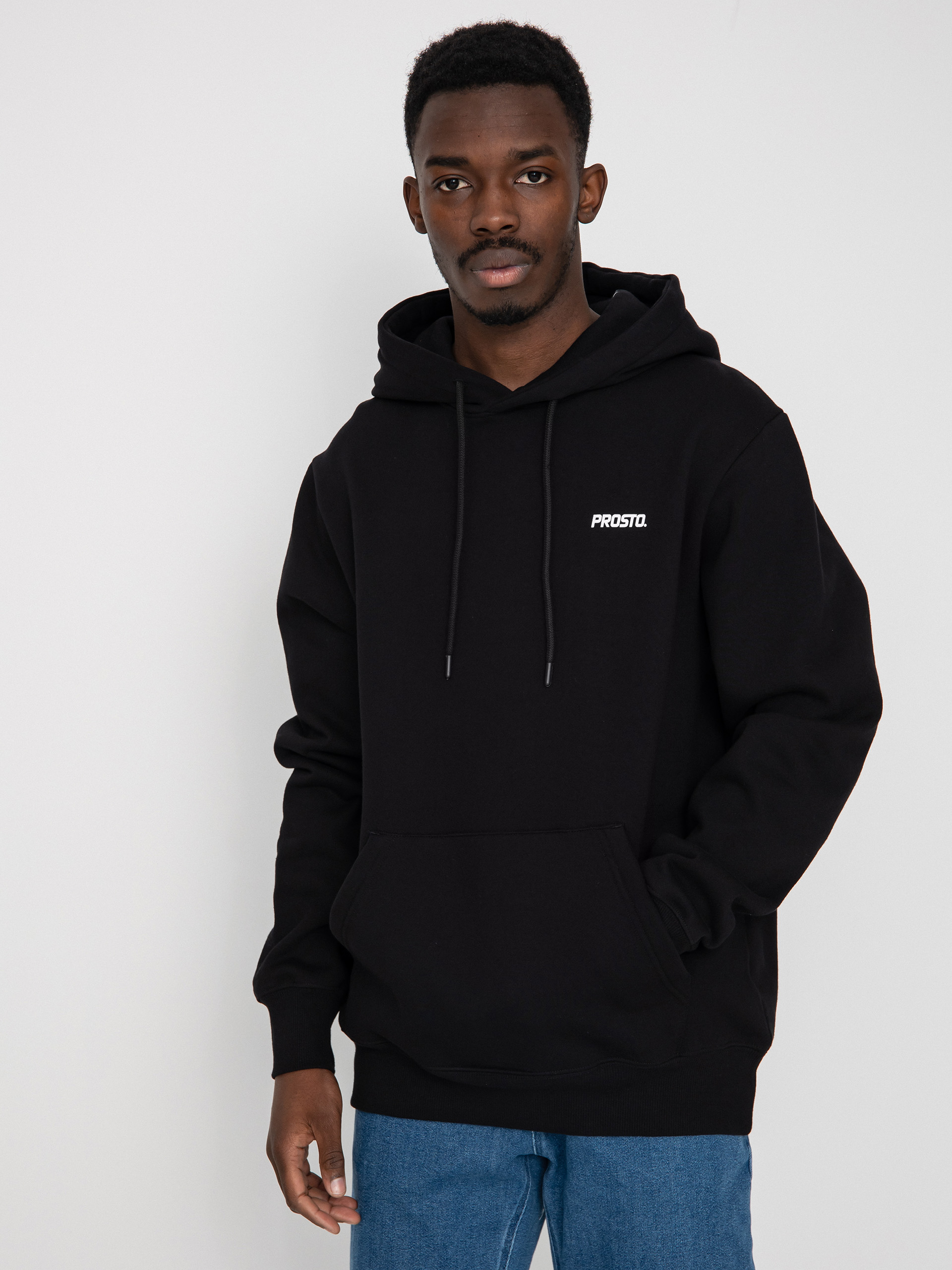Bluza z kapturem Prosto Bassik HD (black)