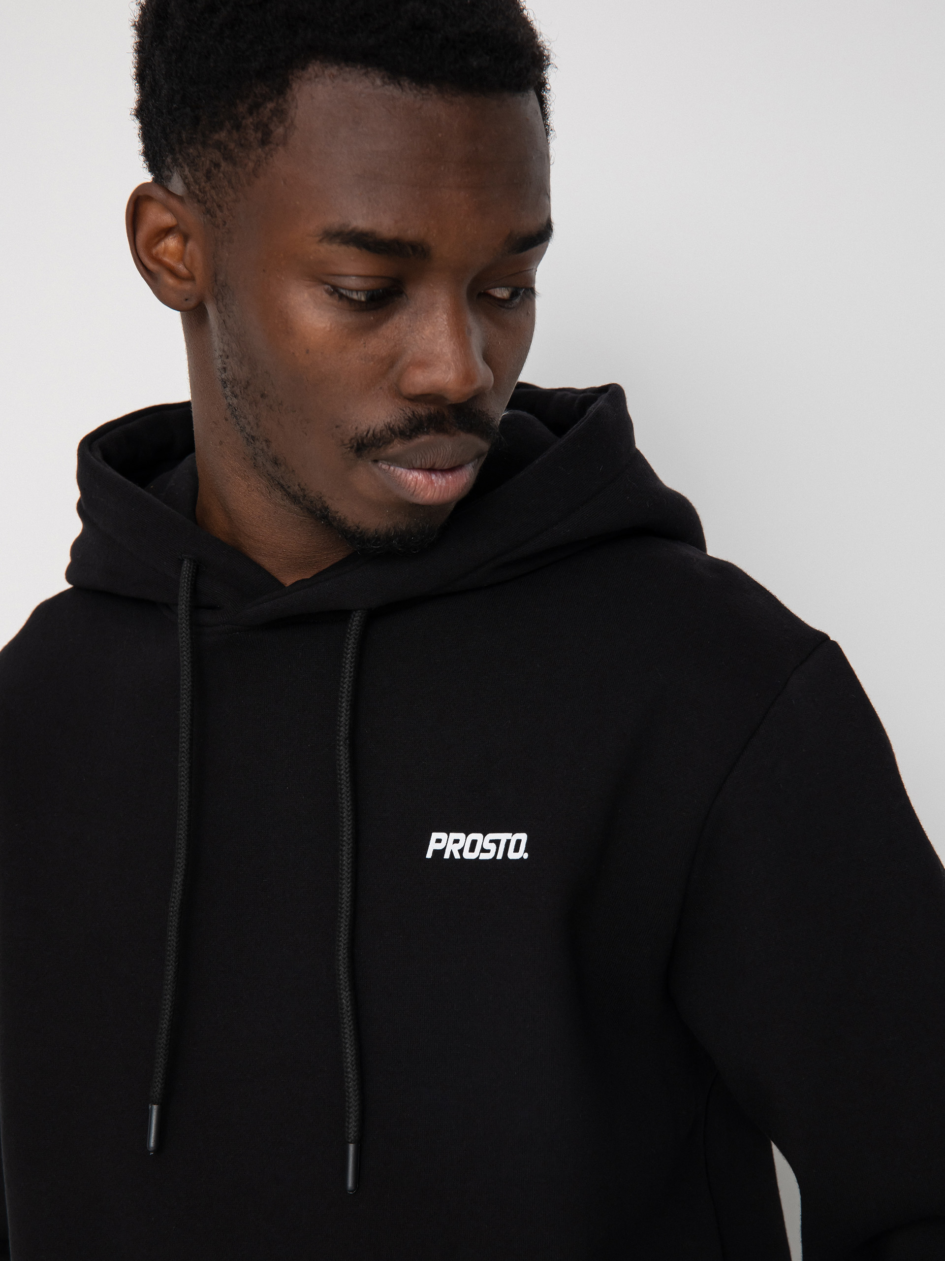 Bluza z kapturem Prosto Bassik HD (black)