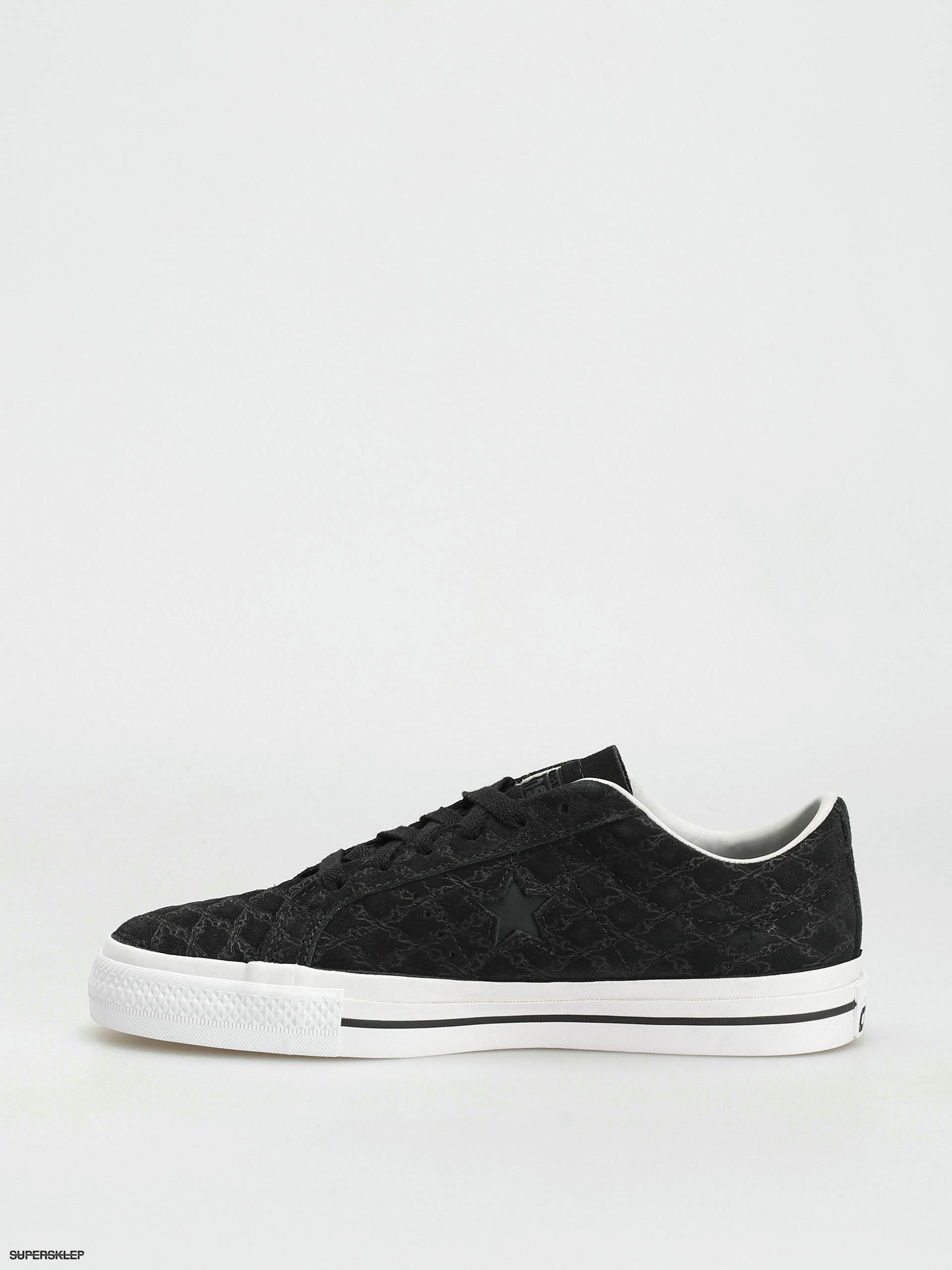 Buty Converse One Star Pro Ox (black/black/white)