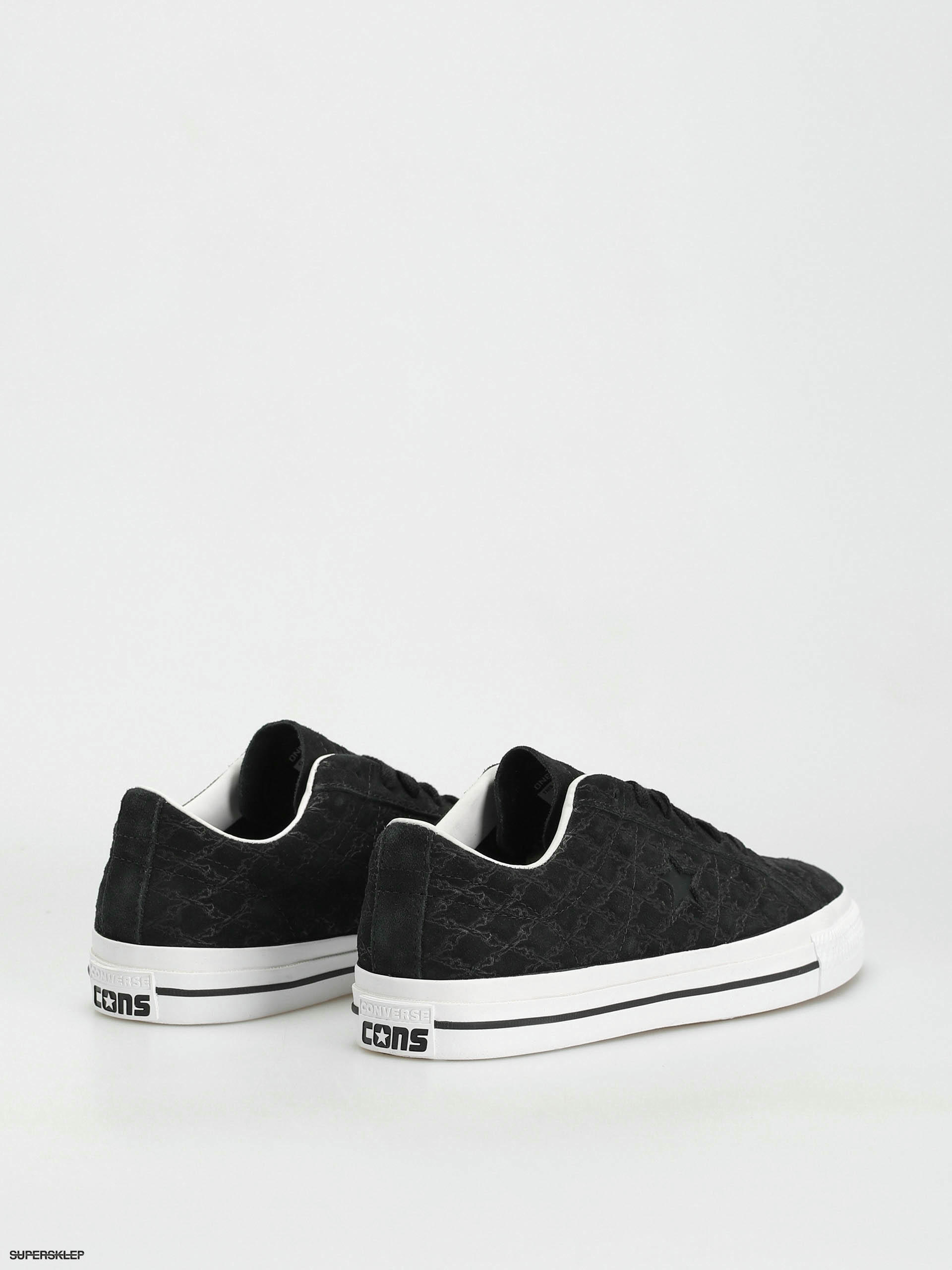 Buty Converse One Star Pro Ox (black/black/white)