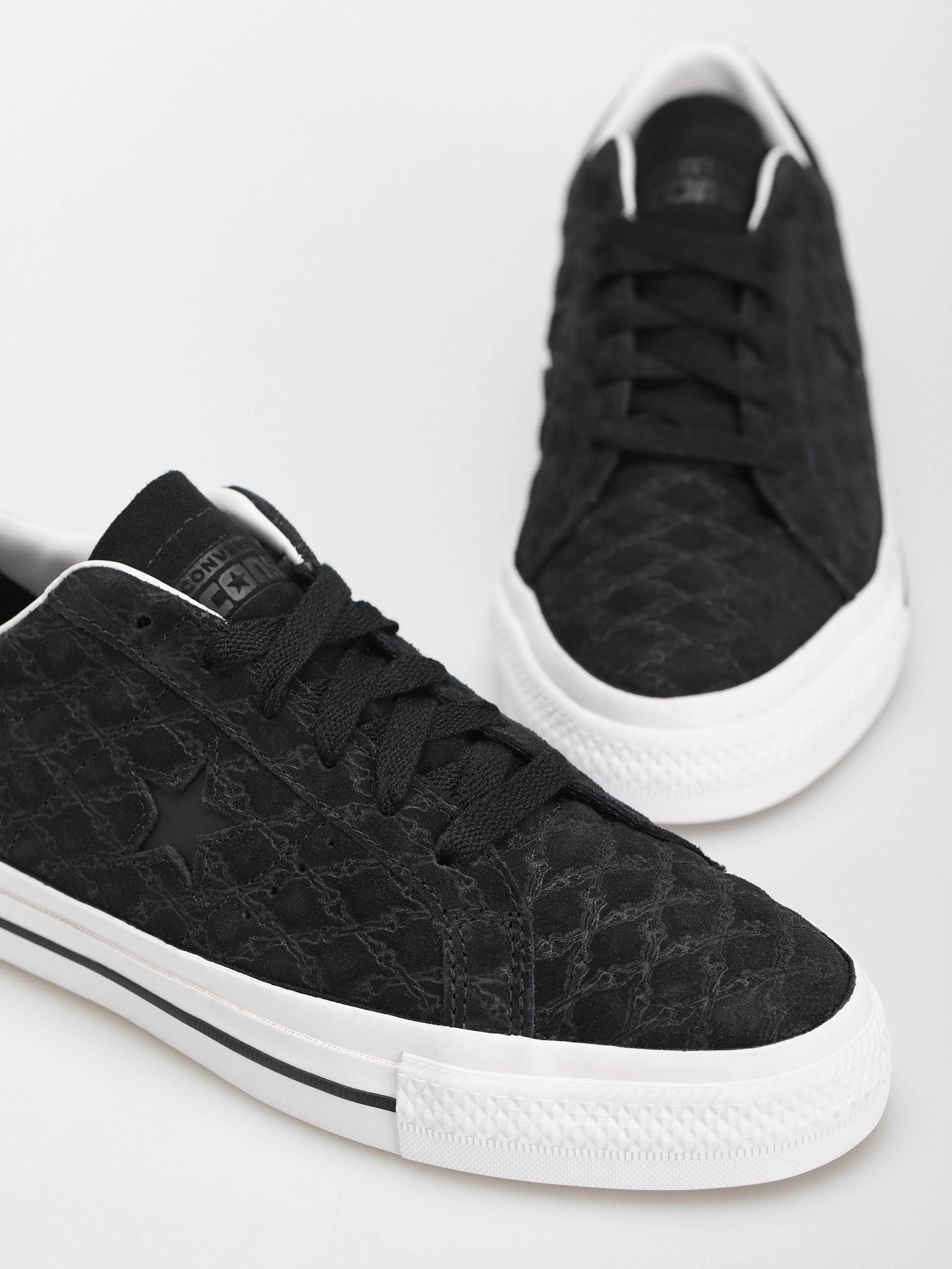 Buty Converse One Star Pro Ox (black/black/white)