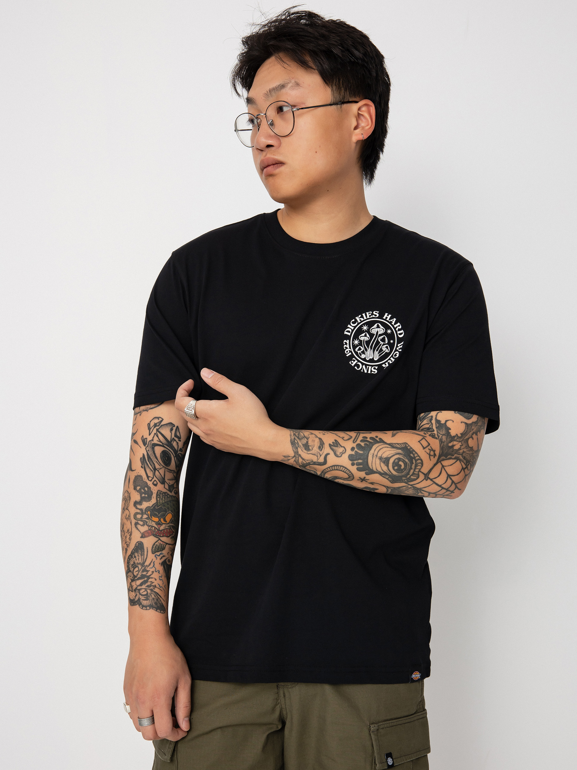 T-shirt Dickies Bayside Gardens (black)