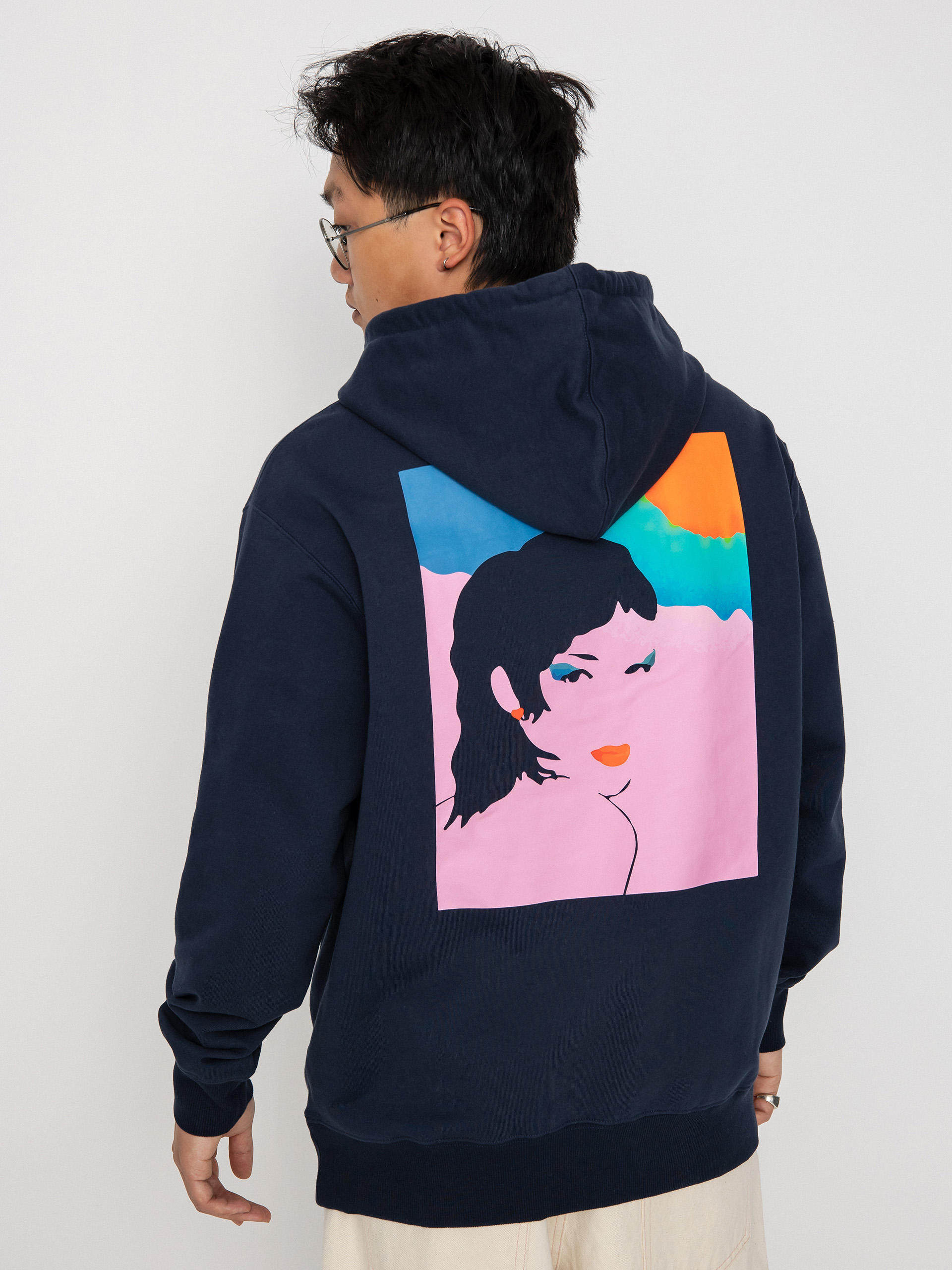 Bluza z kapturem Element Bxe Au Soleil (eclipse navy)