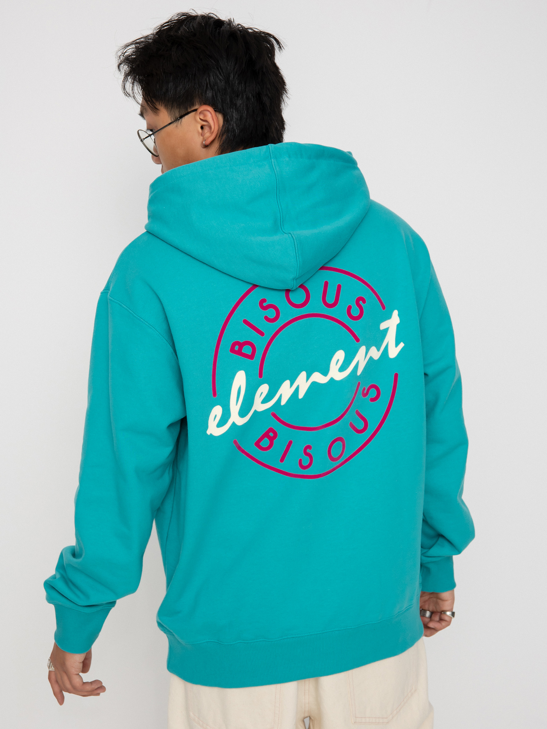 Bluza z kapturem Element Bxe Neon (baltic)