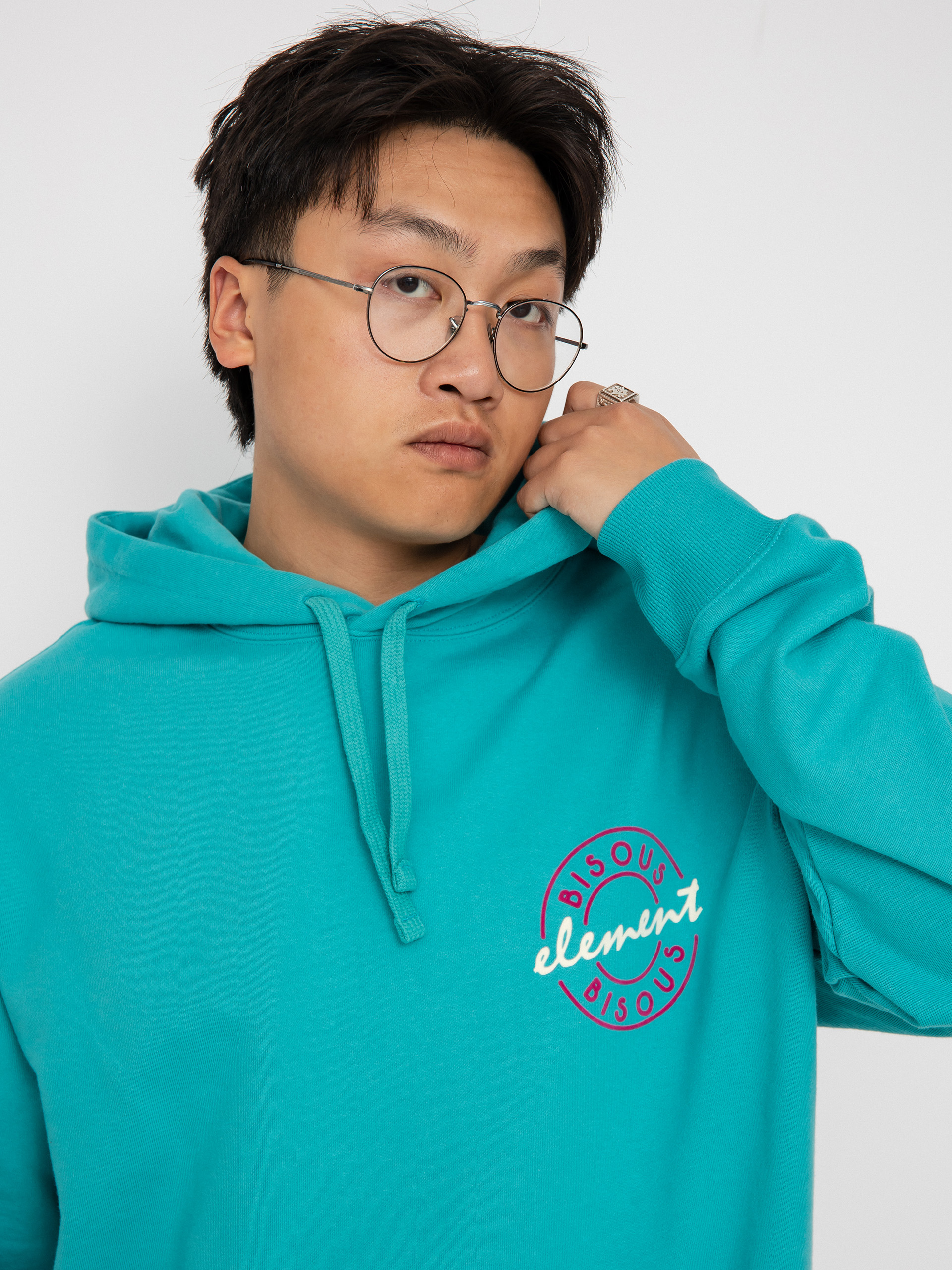 Bluza z kapturem Element Bxe Neon (baltic)