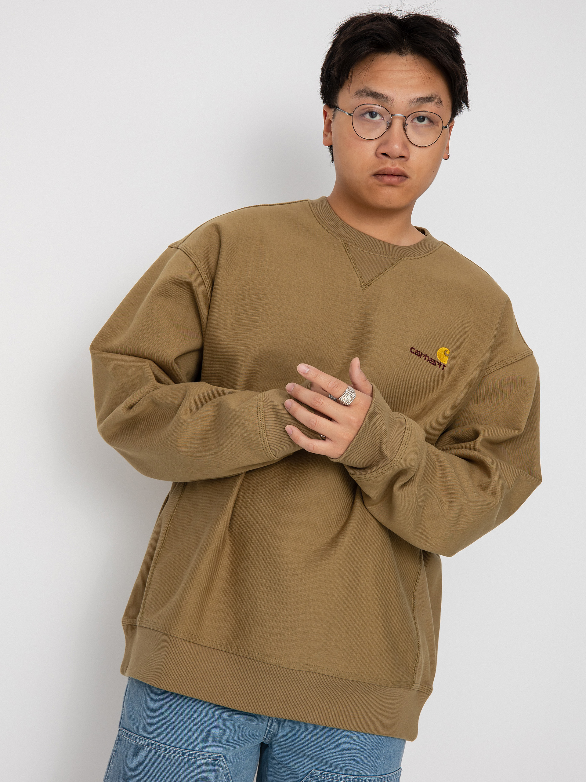 Bluza Carhartt WIP American Script (larch)
