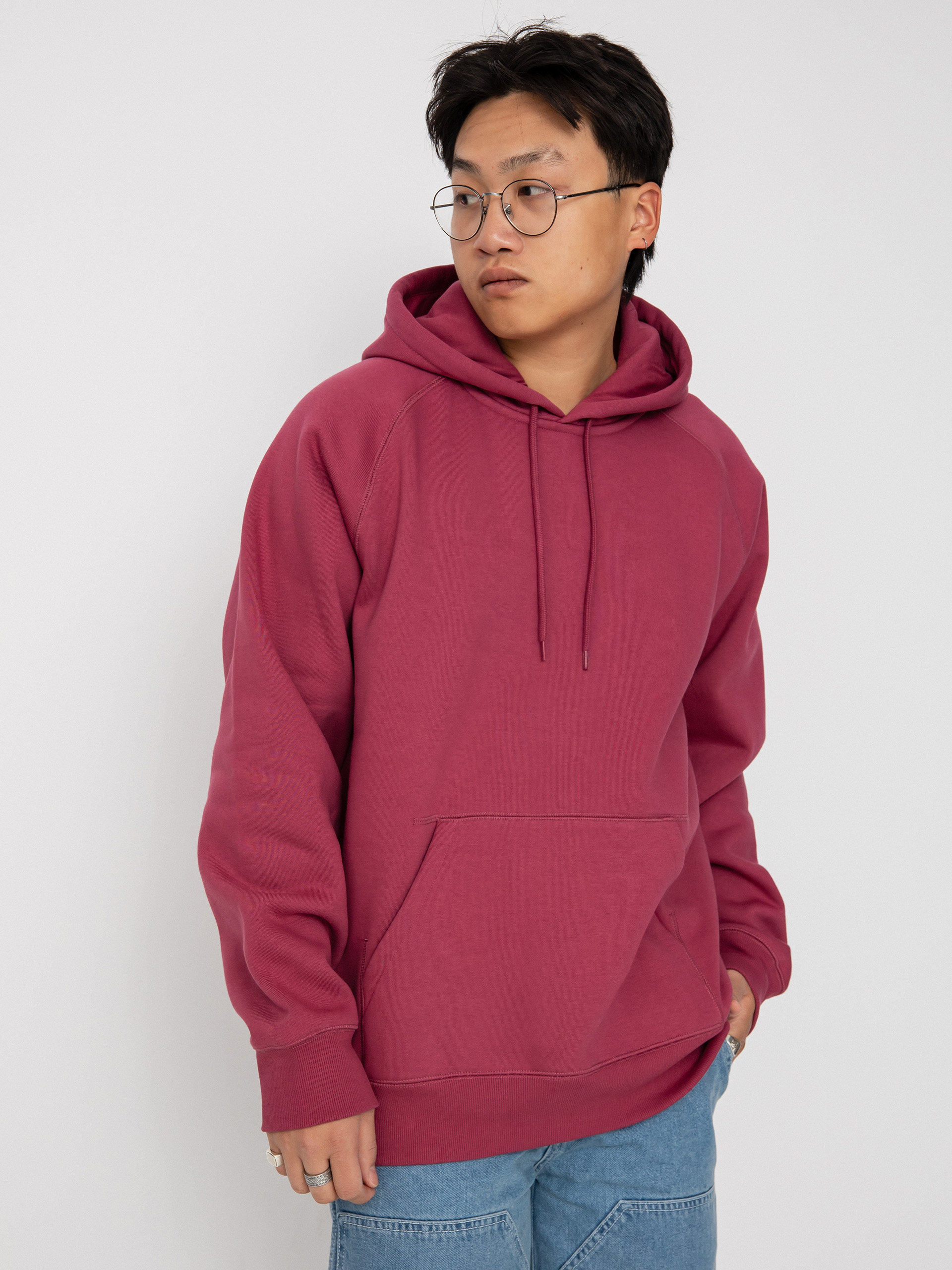 Bluza z kapturem Carhartt WIP Chase HD (punch/gold)