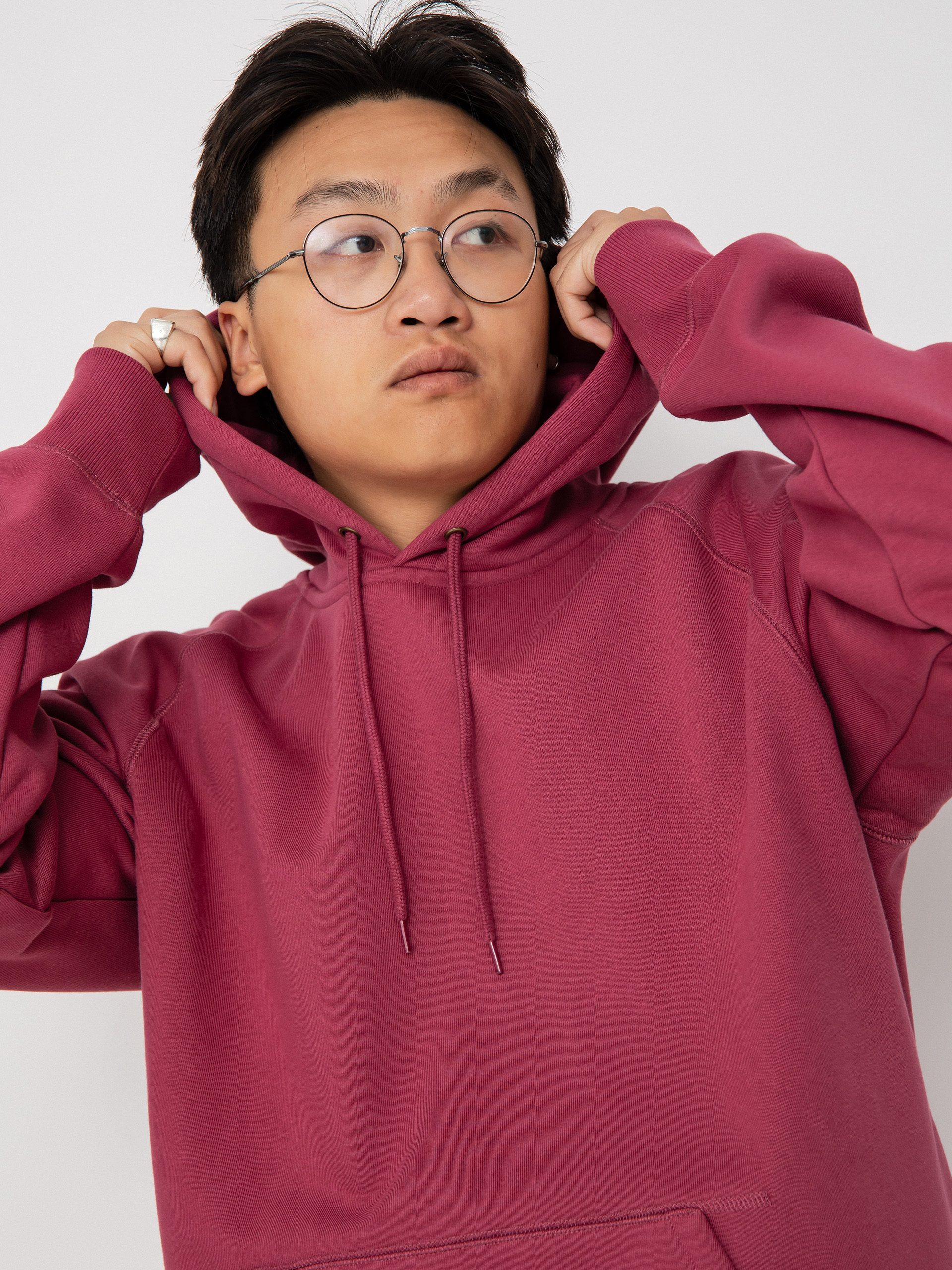 Bluza z kapturem Carhartt WIP Chase HD (punch/gold)